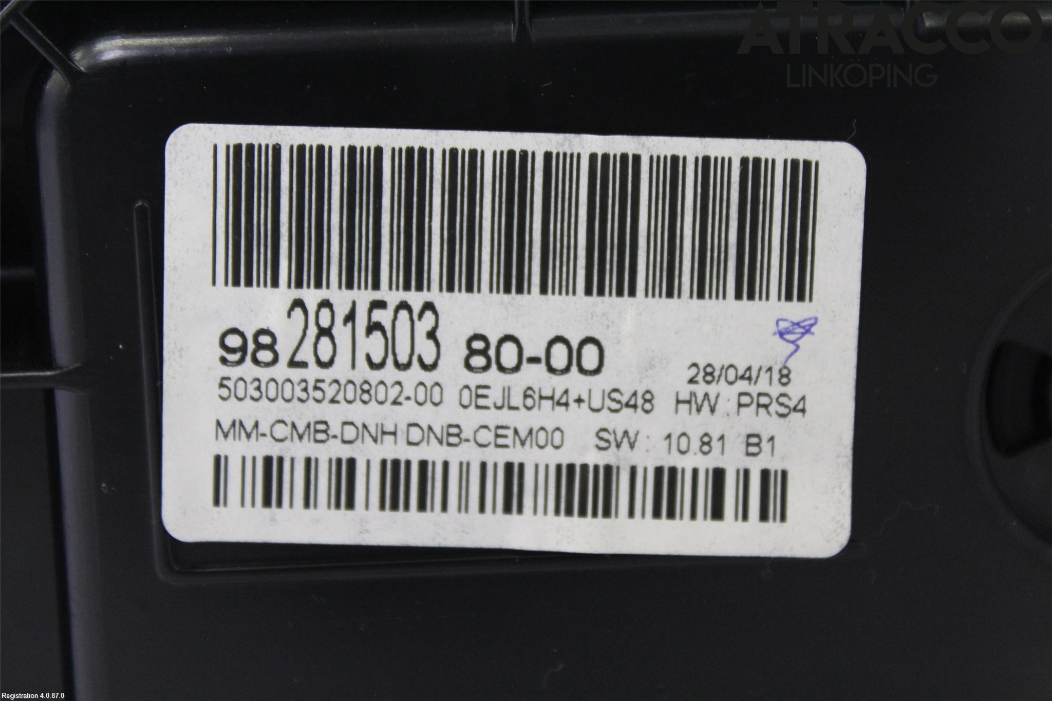 Peugeot 5008 17-24 Instrument Komb