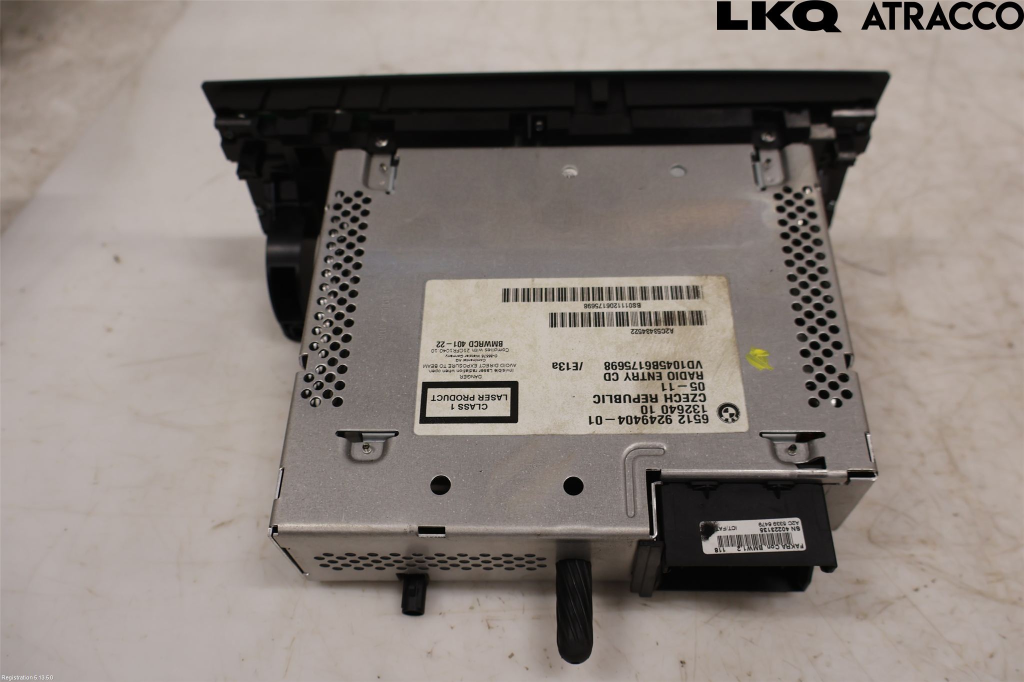 BMW 1 F20/F21 11-19 Cd Radio - Multimediapanel