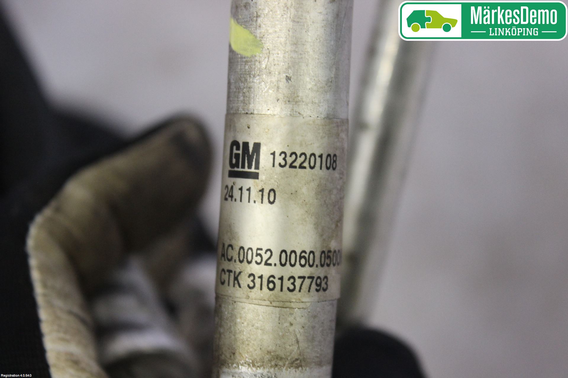 Saab 9-5 10-12 Ac Slang-Rör