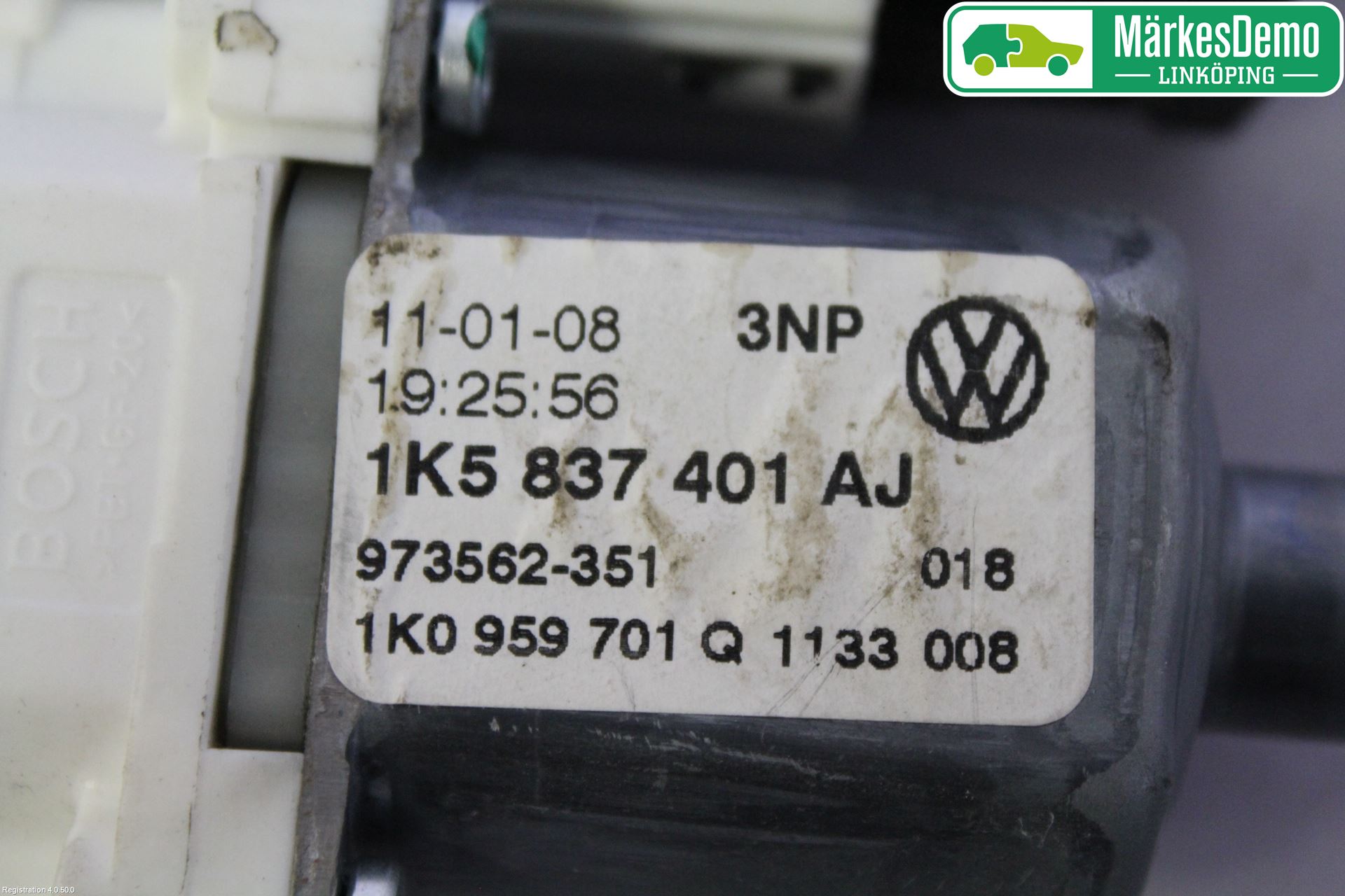Volkswagen VW GOLF V 04-09 Fönsterhissmotor