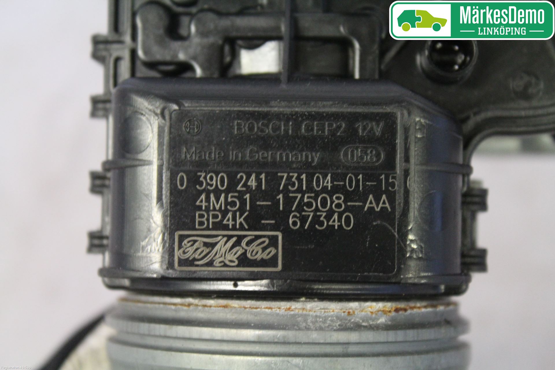 Mazda 3 I 03-06 Torkarmotor Vindruta