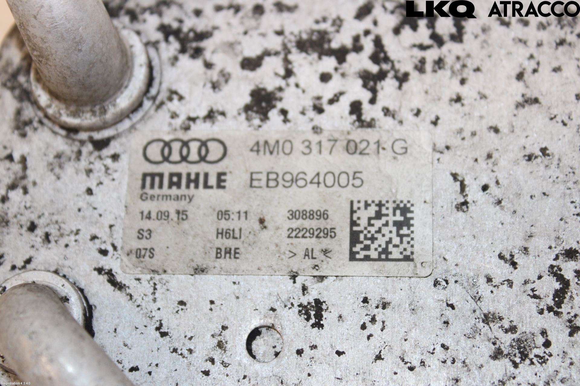 Audi Q7/SQ7 Oljekylare Automat