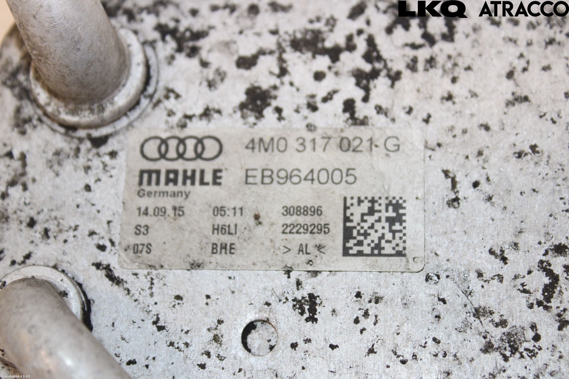 Audi Q7/SQ7 Oljekylare Automat