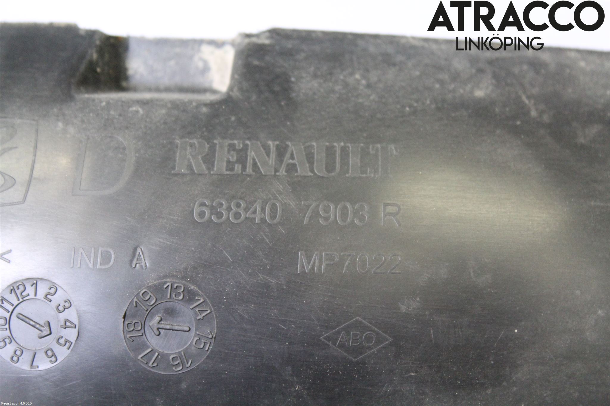 Dacia SANDERO/STEPWAY 13-20 Skärm Inner