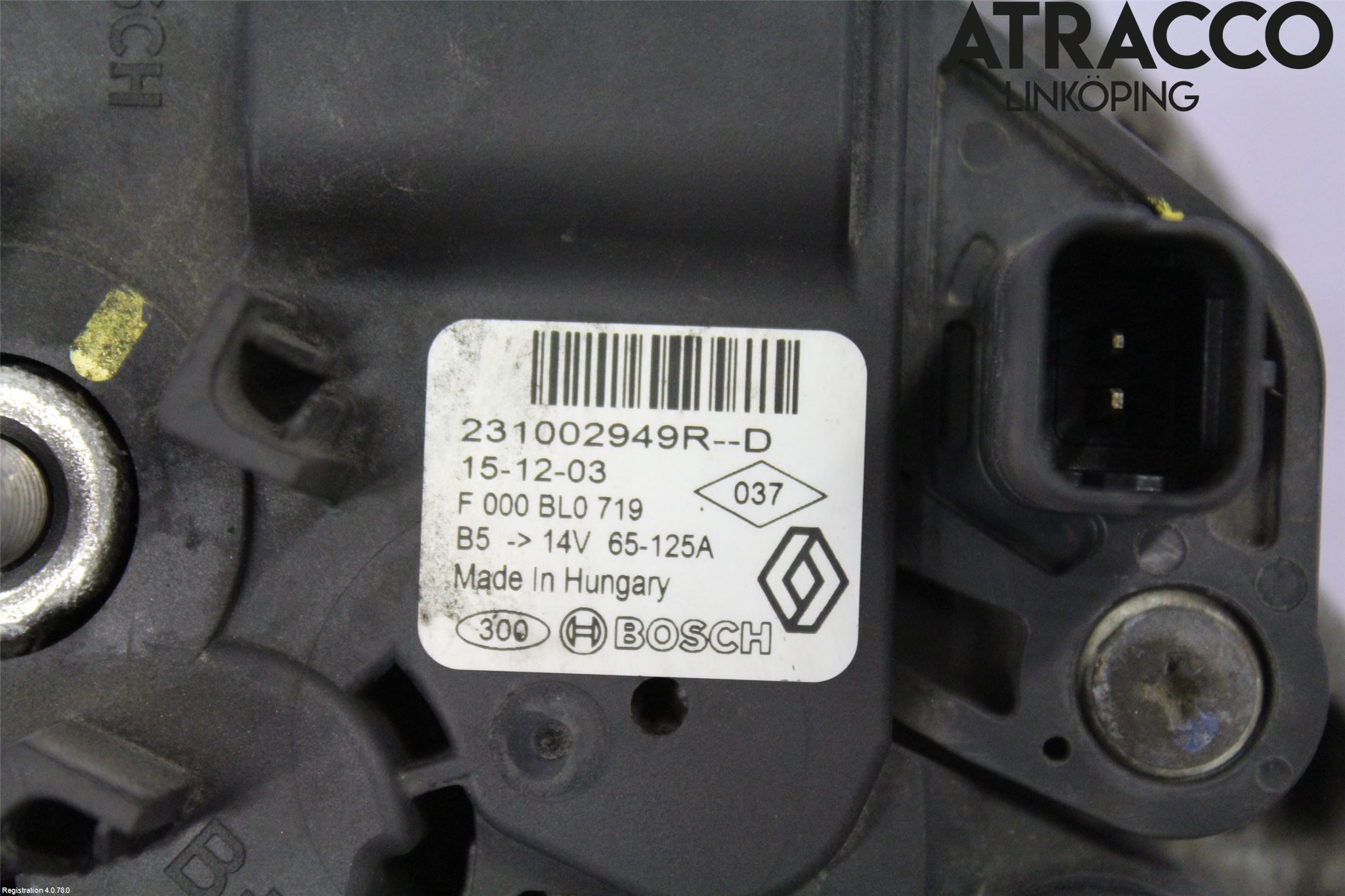 Dacia DOKKER 13- Generator