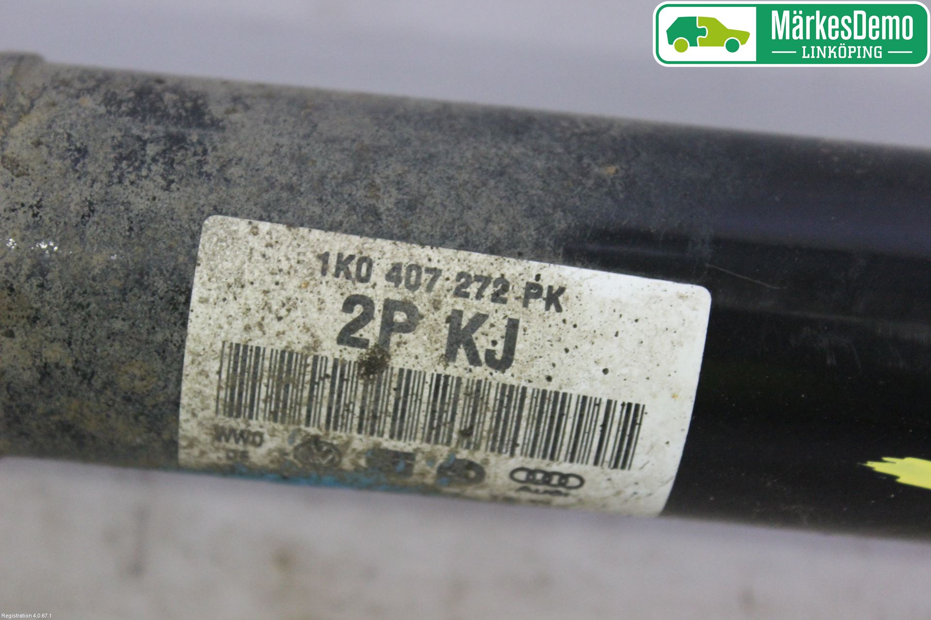 Volkswagen VW PASSAT 05-11 Drivaxel Fram Höger