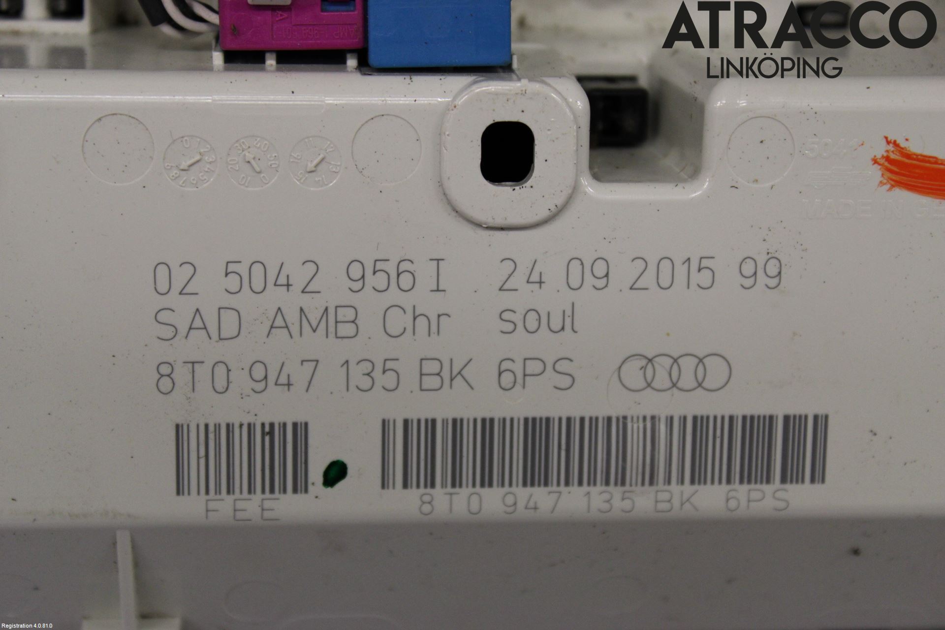 Audi Q5 09-16 Innerbelysning