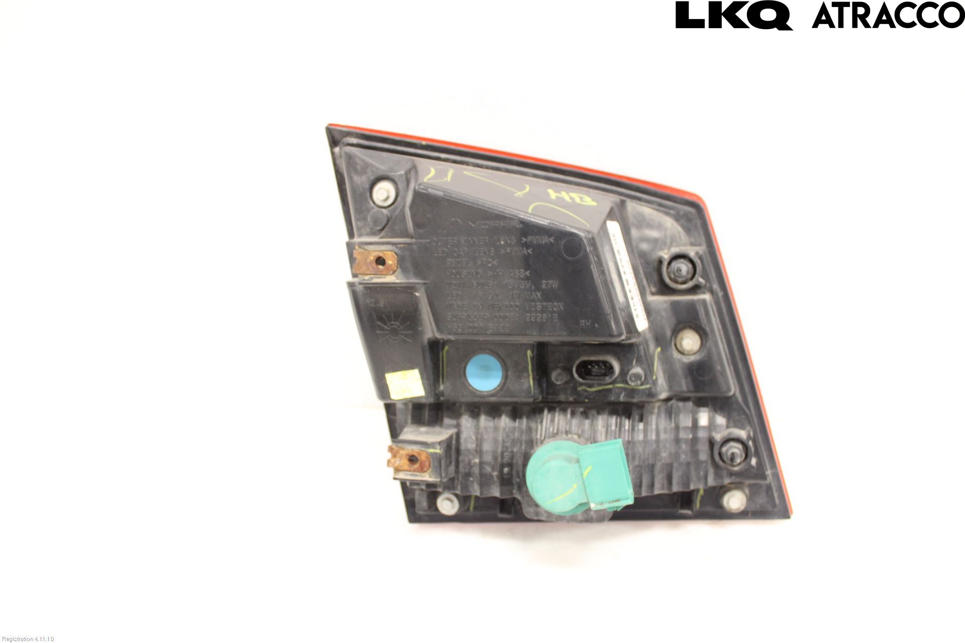 Fiat FREEMONT Bakljus Lucka Hö