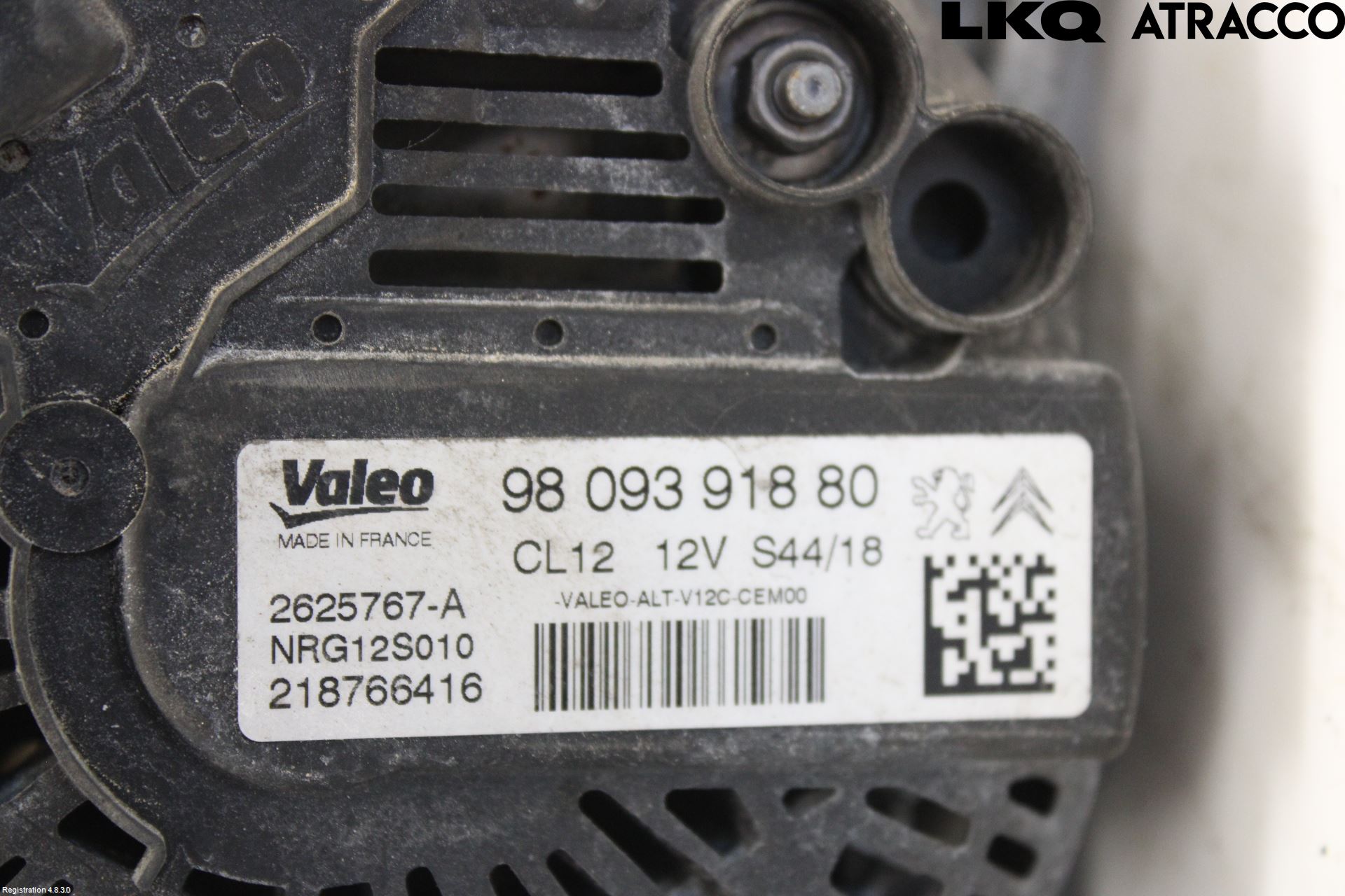 Citroen C4 CACTUS 14-20 Generator