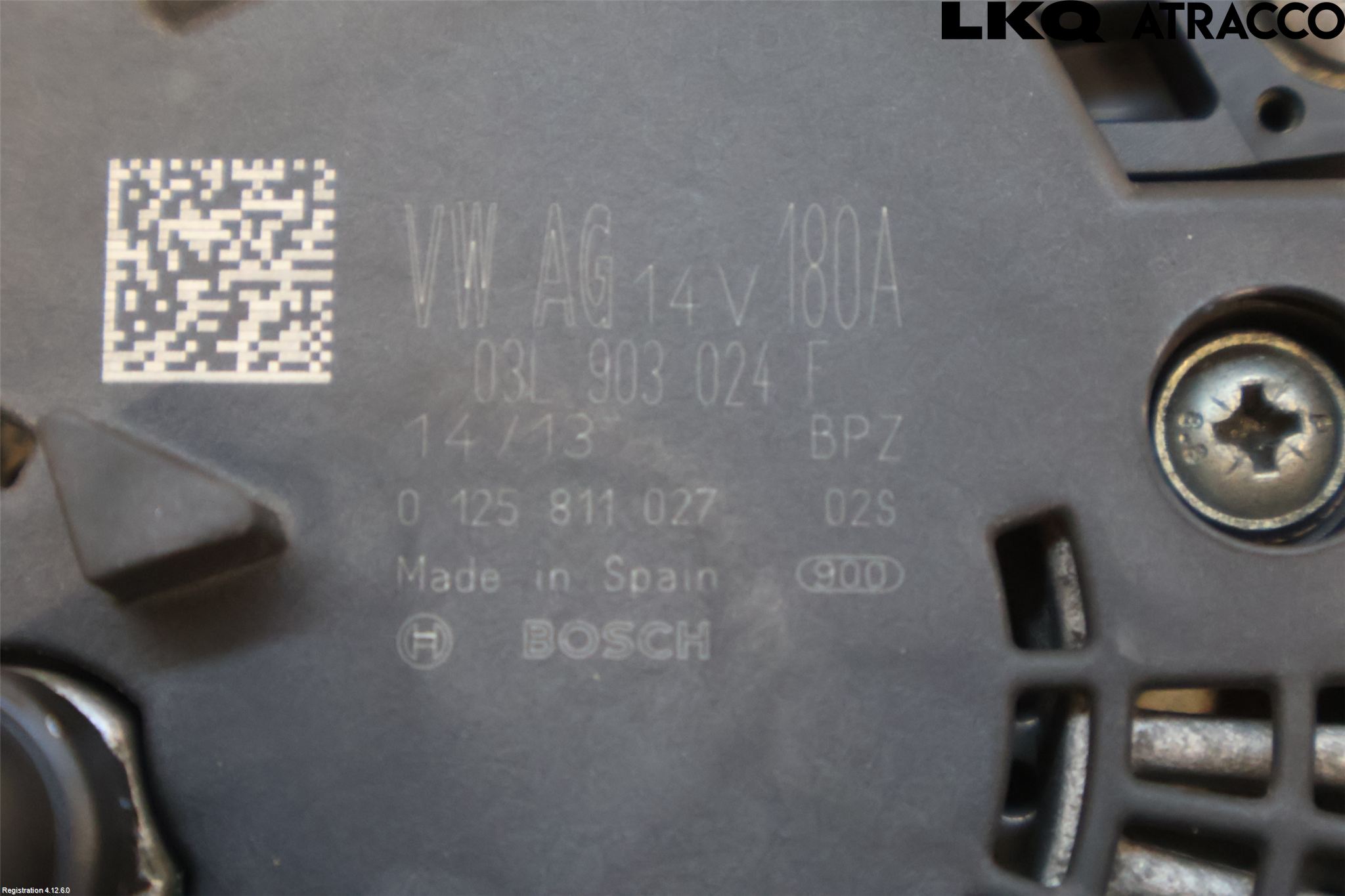 Volkswagen VW PASSAT 11-14 Generator