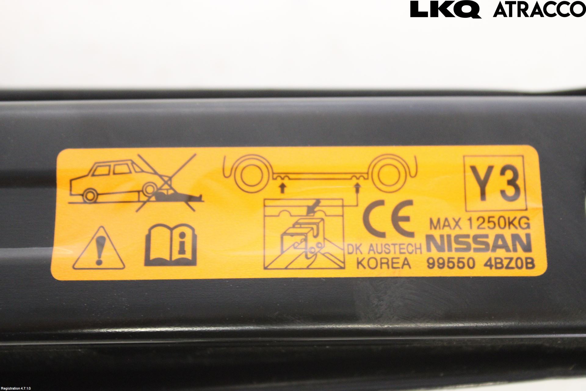 Nissan X-TRAIL 14-21 Domkraft