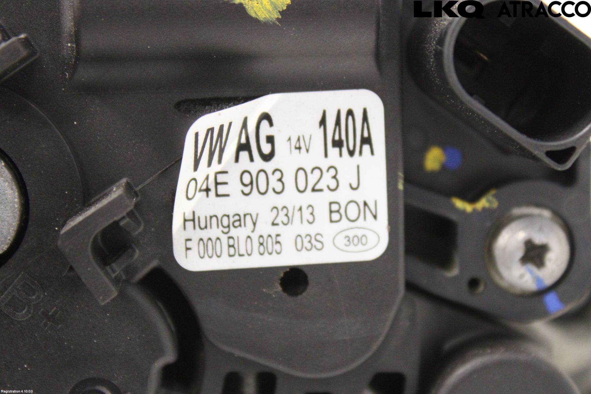 Volkswagen VW GOLF / E-GOLF VII 13-20 Generator