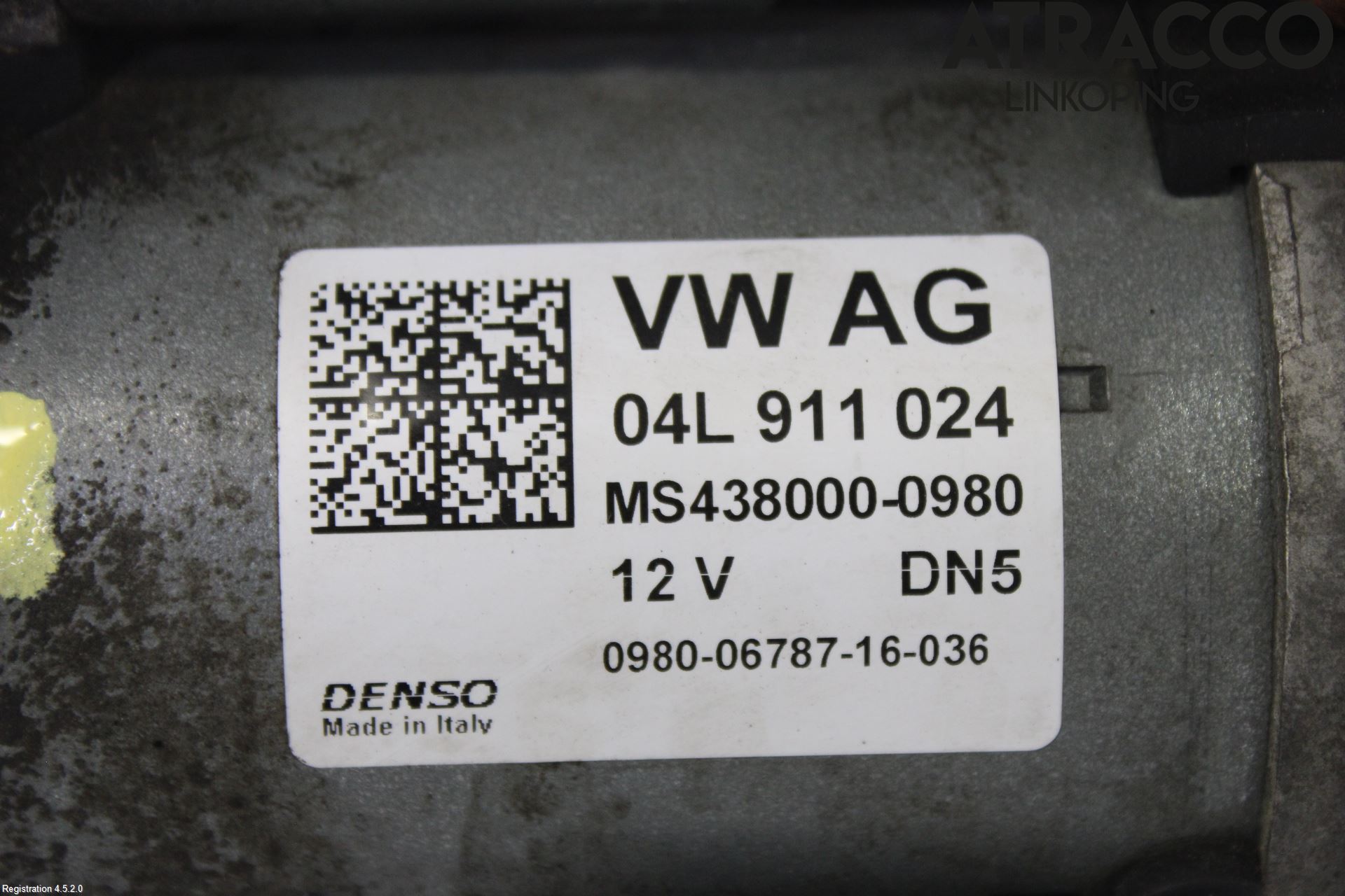 Audi A6/S6 4G 11-18 Startmotor Diesel