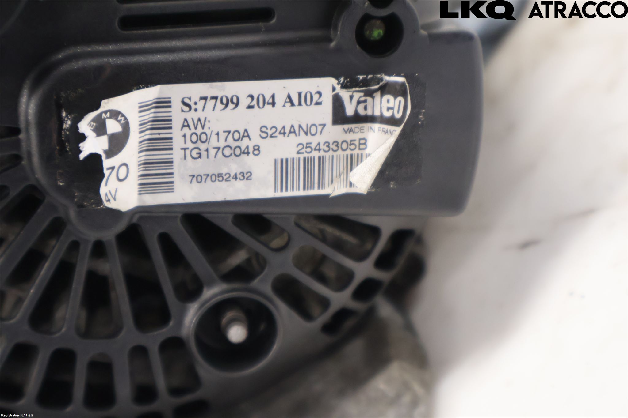 BMW 5 E60/61 Sed/Tou 02-10 Generator