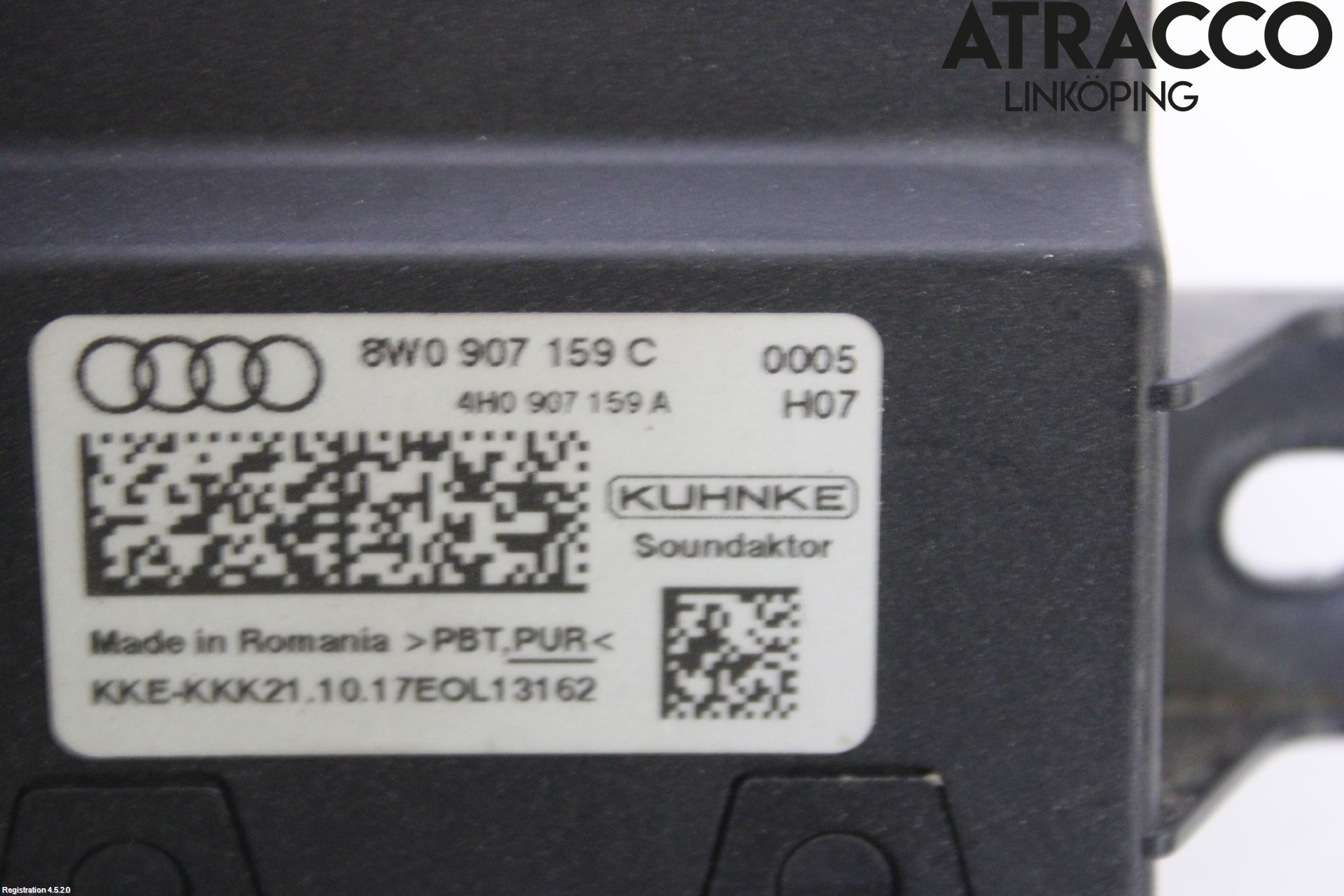 Audi A4/S4 B9 16-19 Styrenhet Övrigt