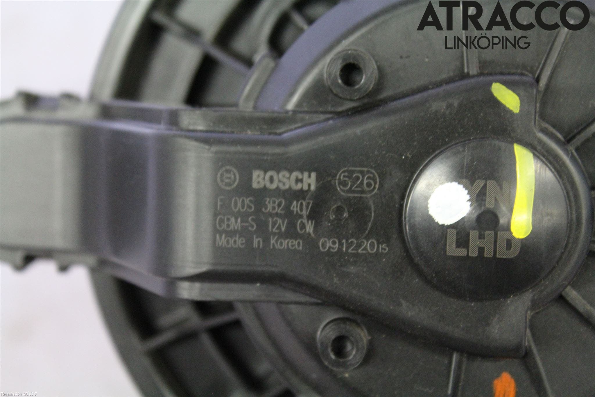 Kia VENGA 10-19 Värmefläkt