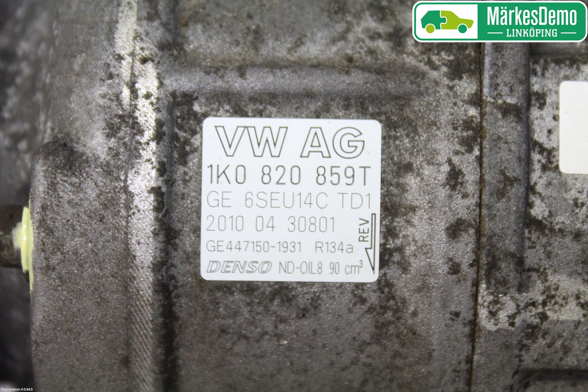 Volkswagen VW PASSAT 05-11 Ac Kompressor