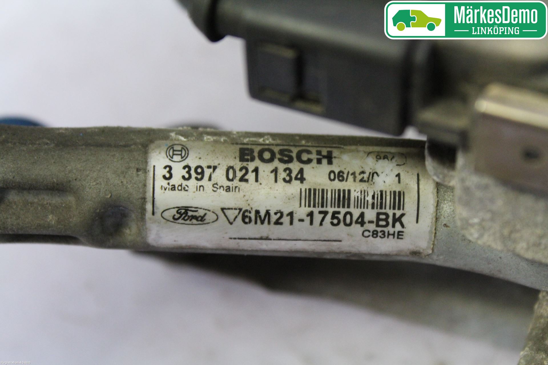 Ford S-MAX 06-15 Torkarmotor Vindruta