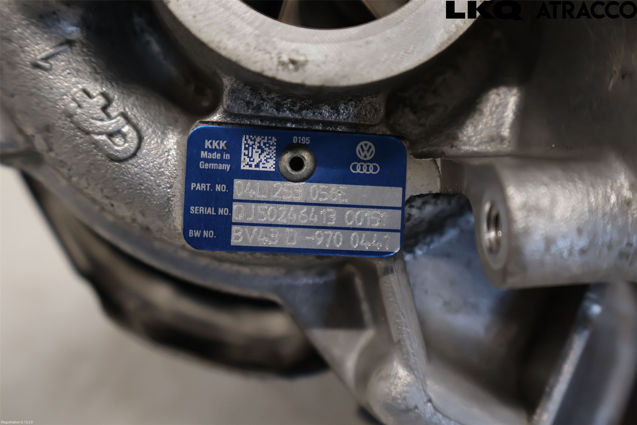 Audi A4 12-15 Turboaggregat