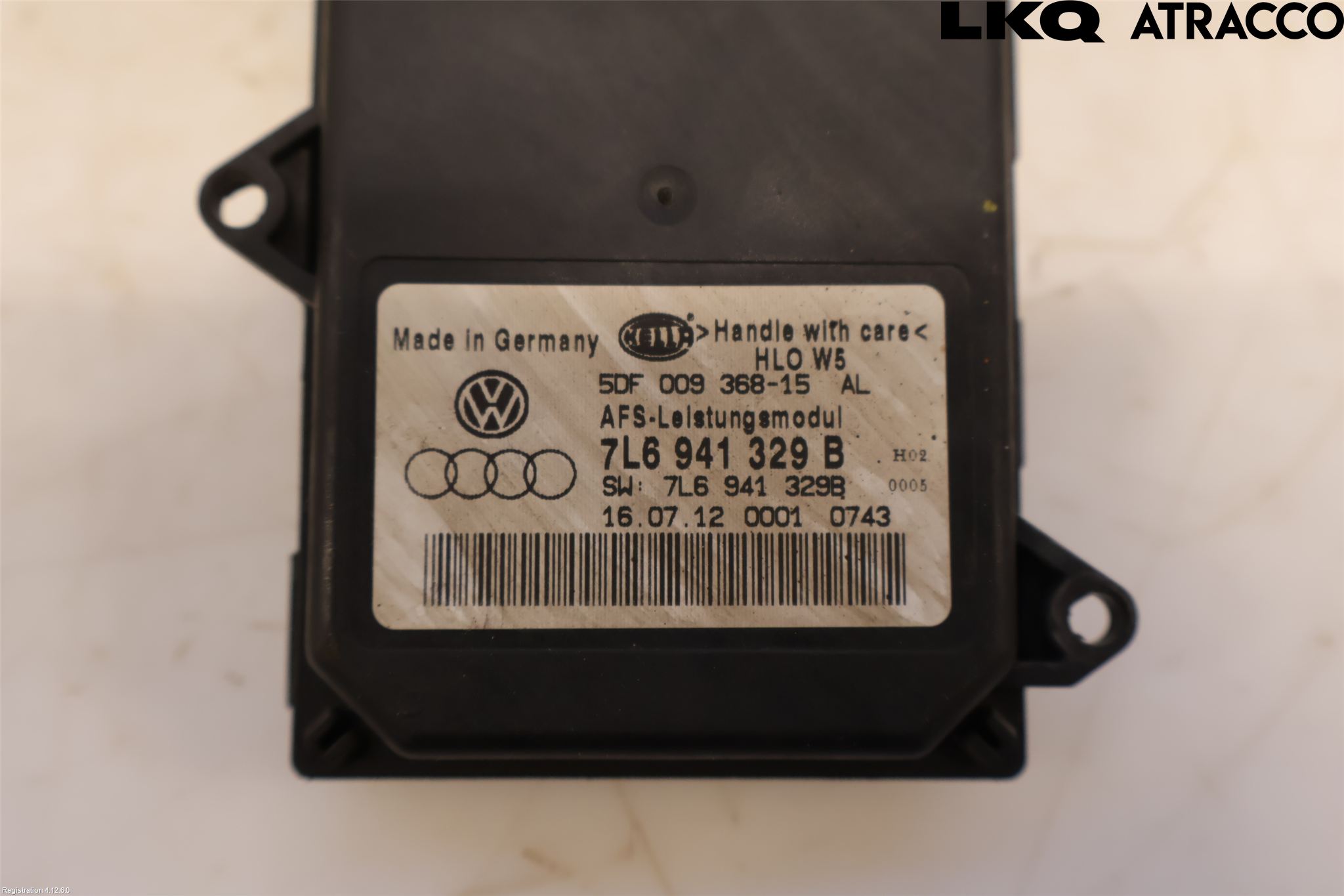 Skoda SUPERB 09-15 Styrenhet Strålkastare