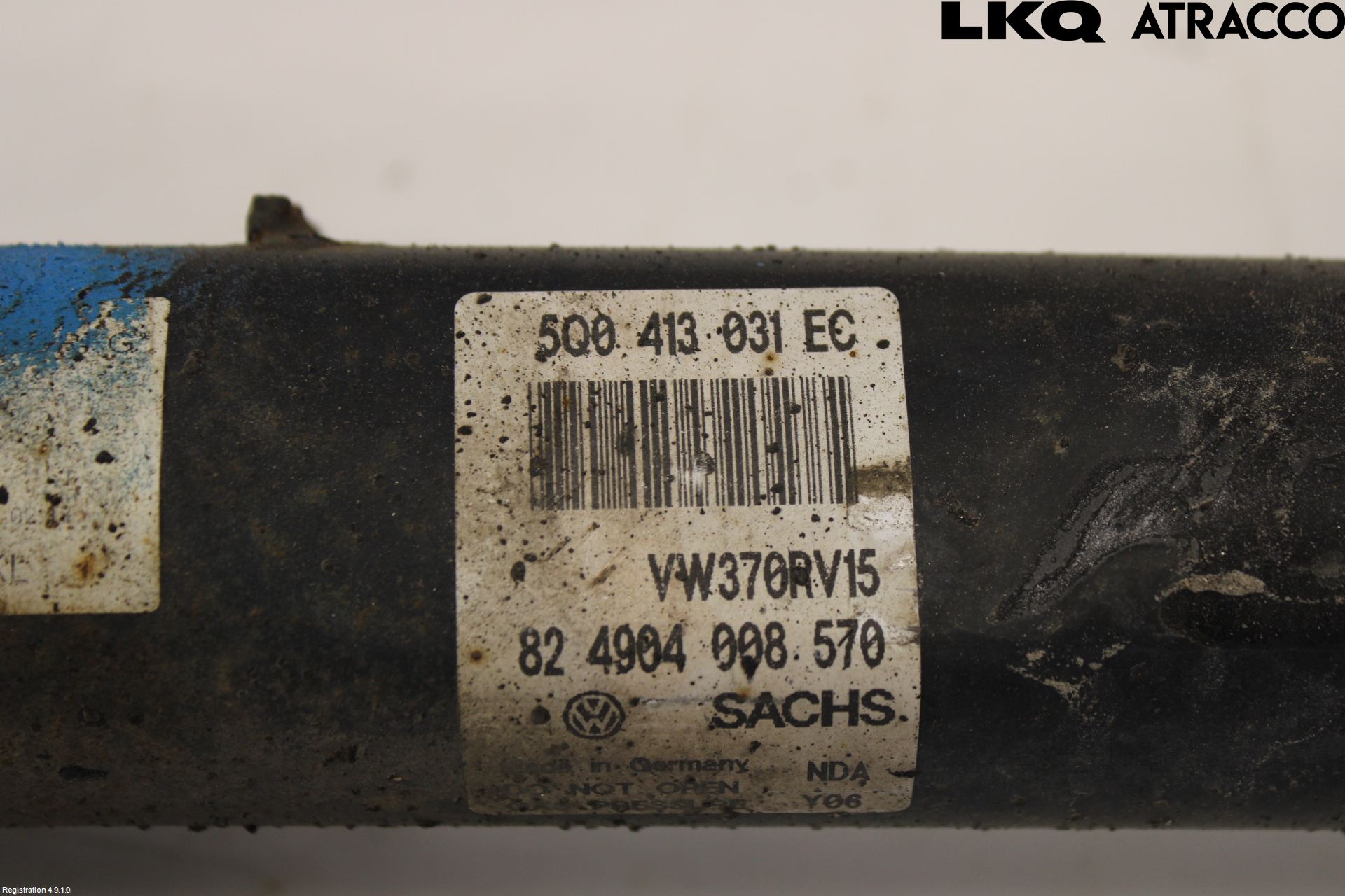 Volkswagen VW GOLF / E-GOLF VII 13-20 Fjäderben Fram Höger