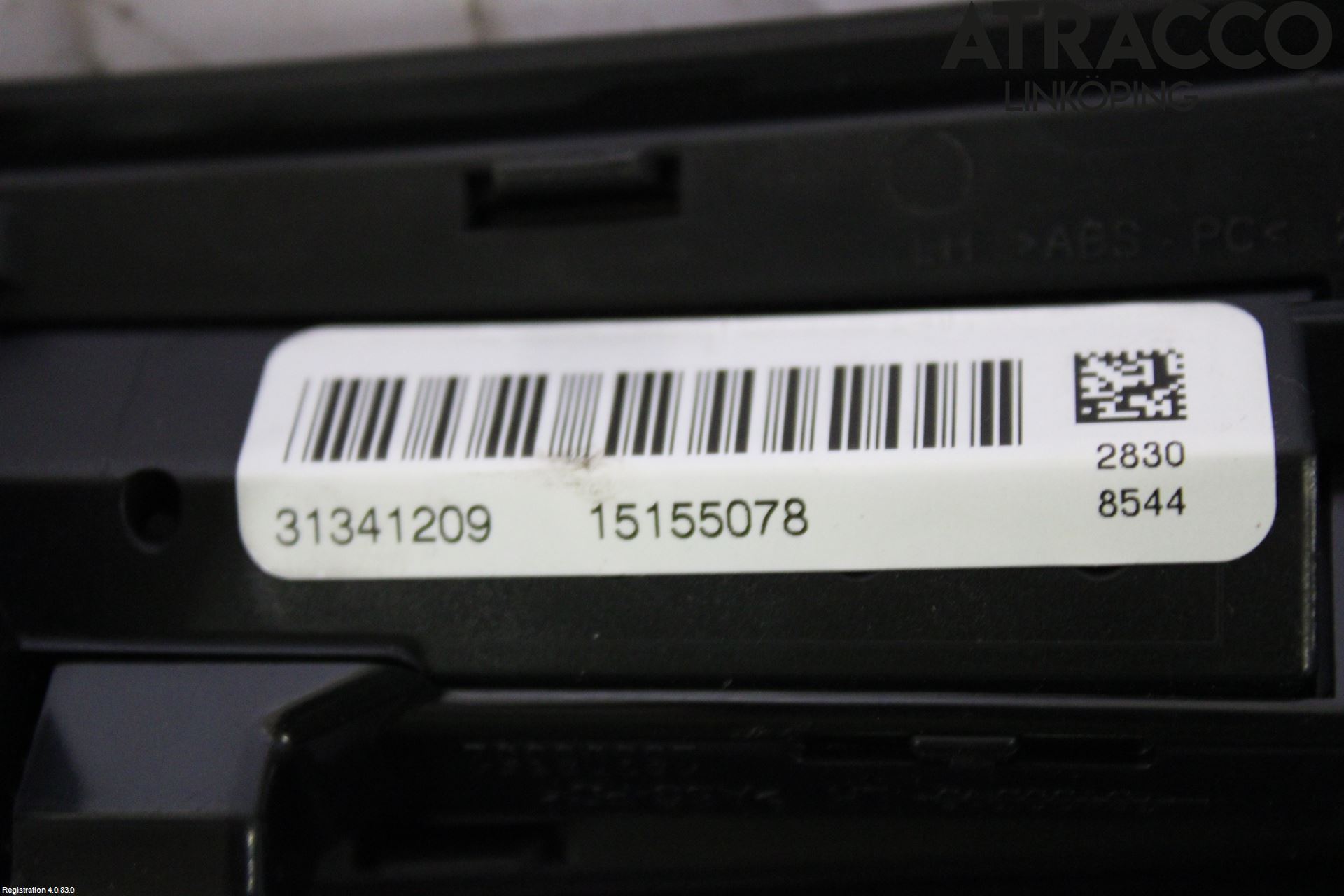 Volvo V70 14-16 Kontrolldisplay