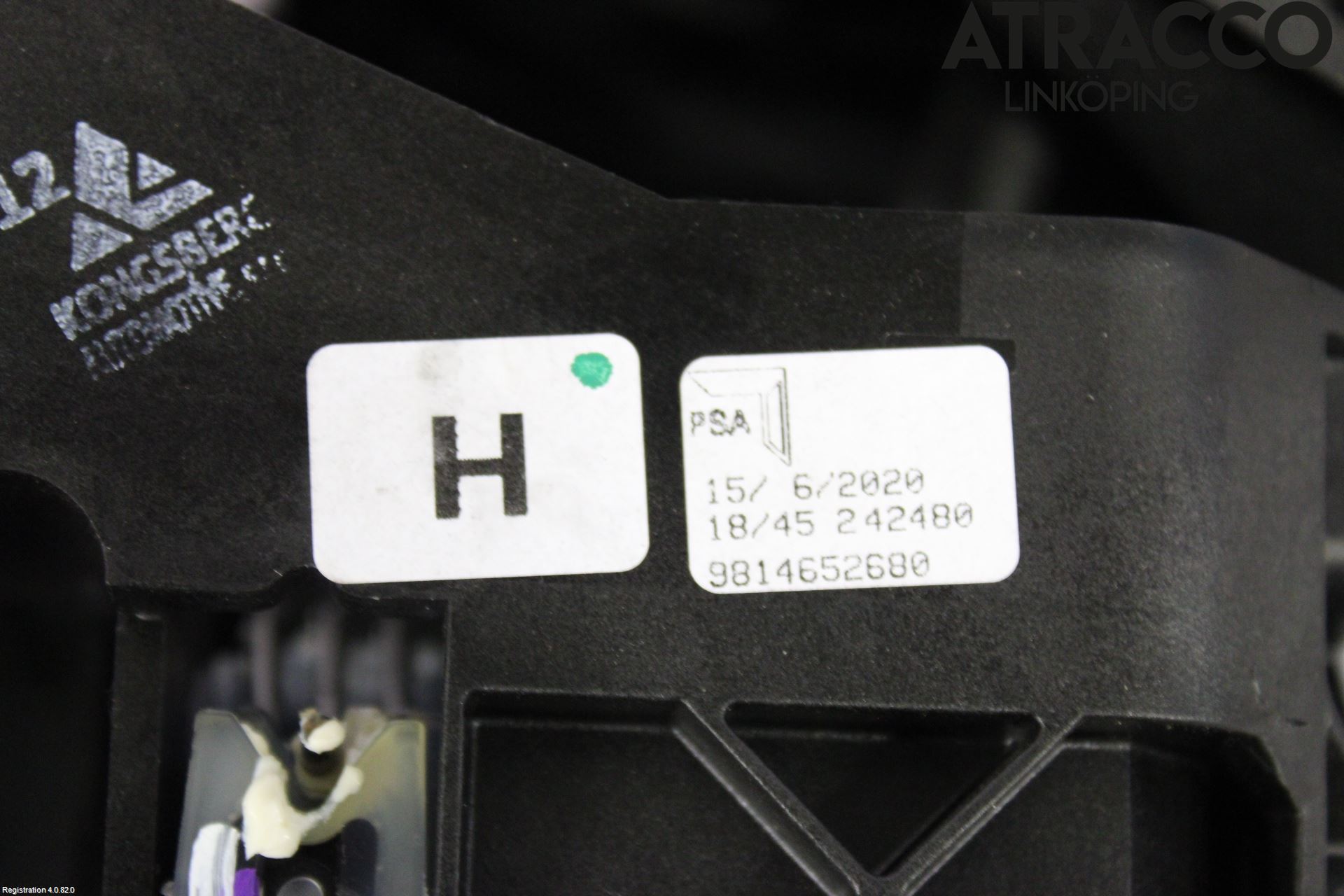 Peugeot PARTNER/E-PARTNER 19- Växelspak