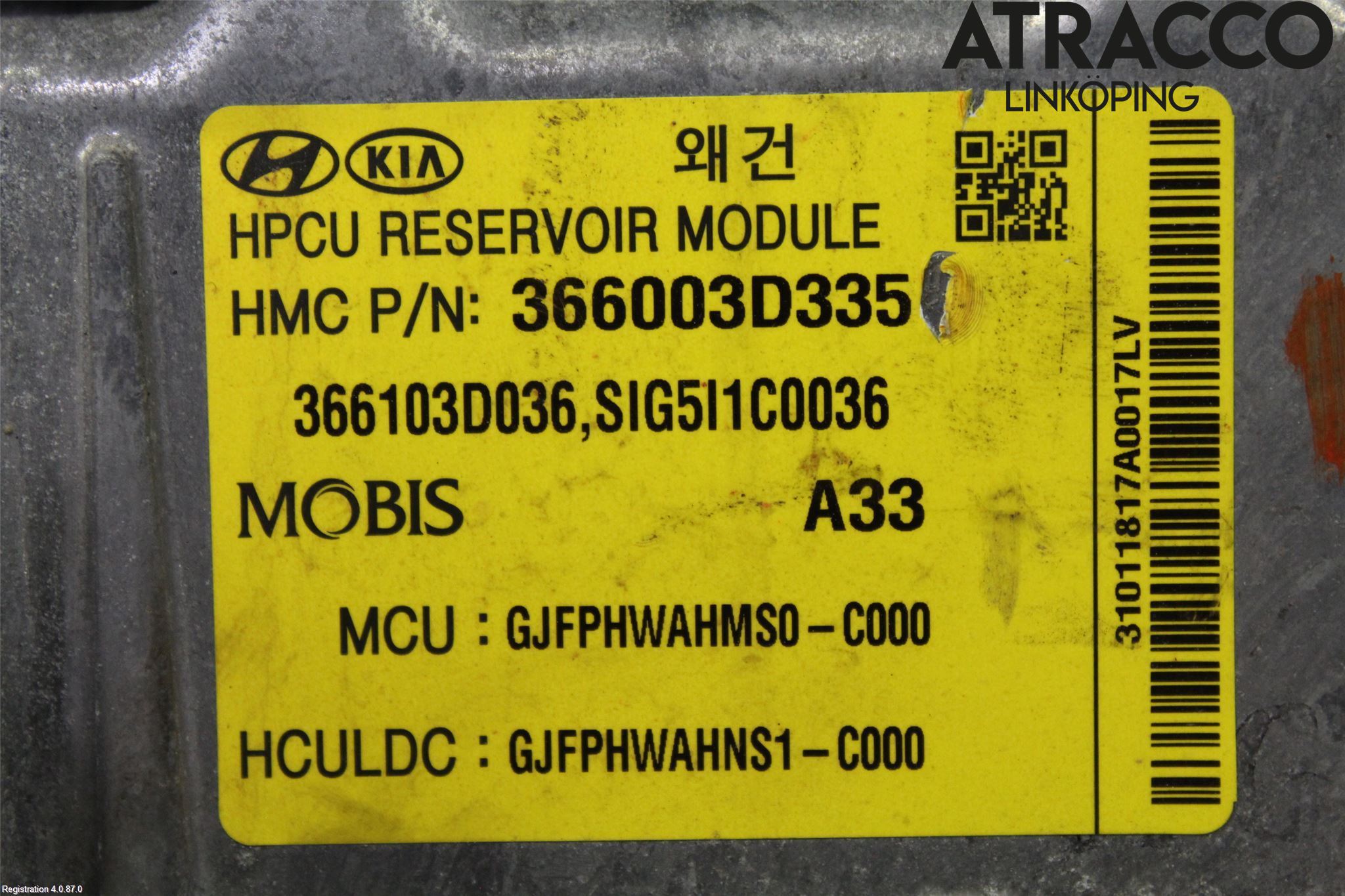 Kia OPTIMA 16-20 Hybridconverter
