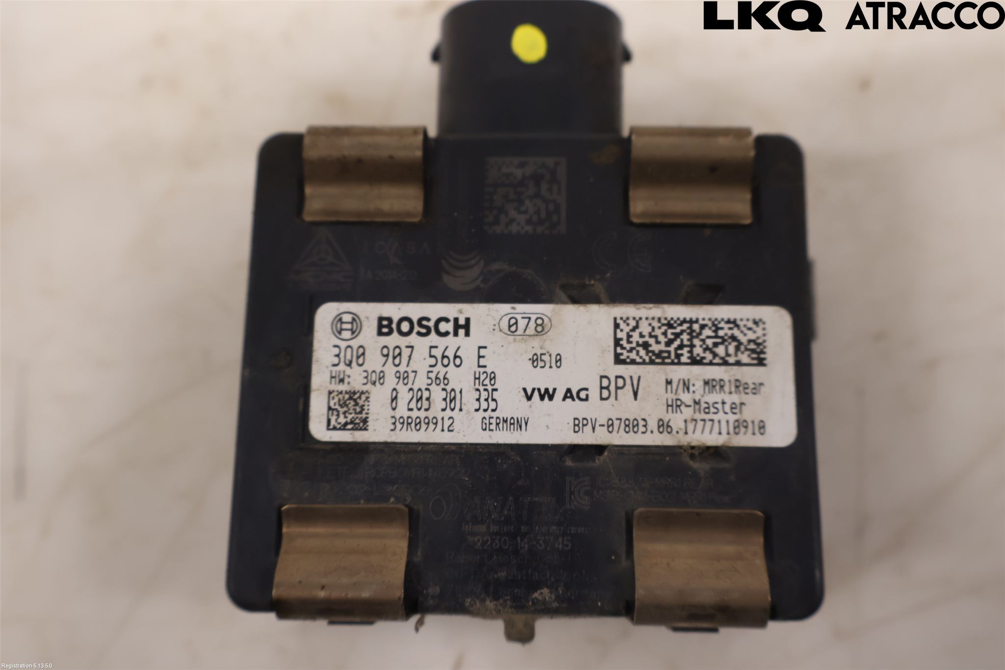 Volkswagen VW PASSAT 15-19 Sensor Aktivt Kollisionsskydd