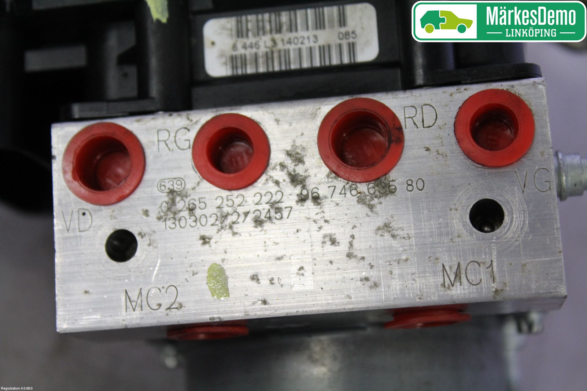 Peugeot PARTNER 08-15 Abs Hydraulaggregat