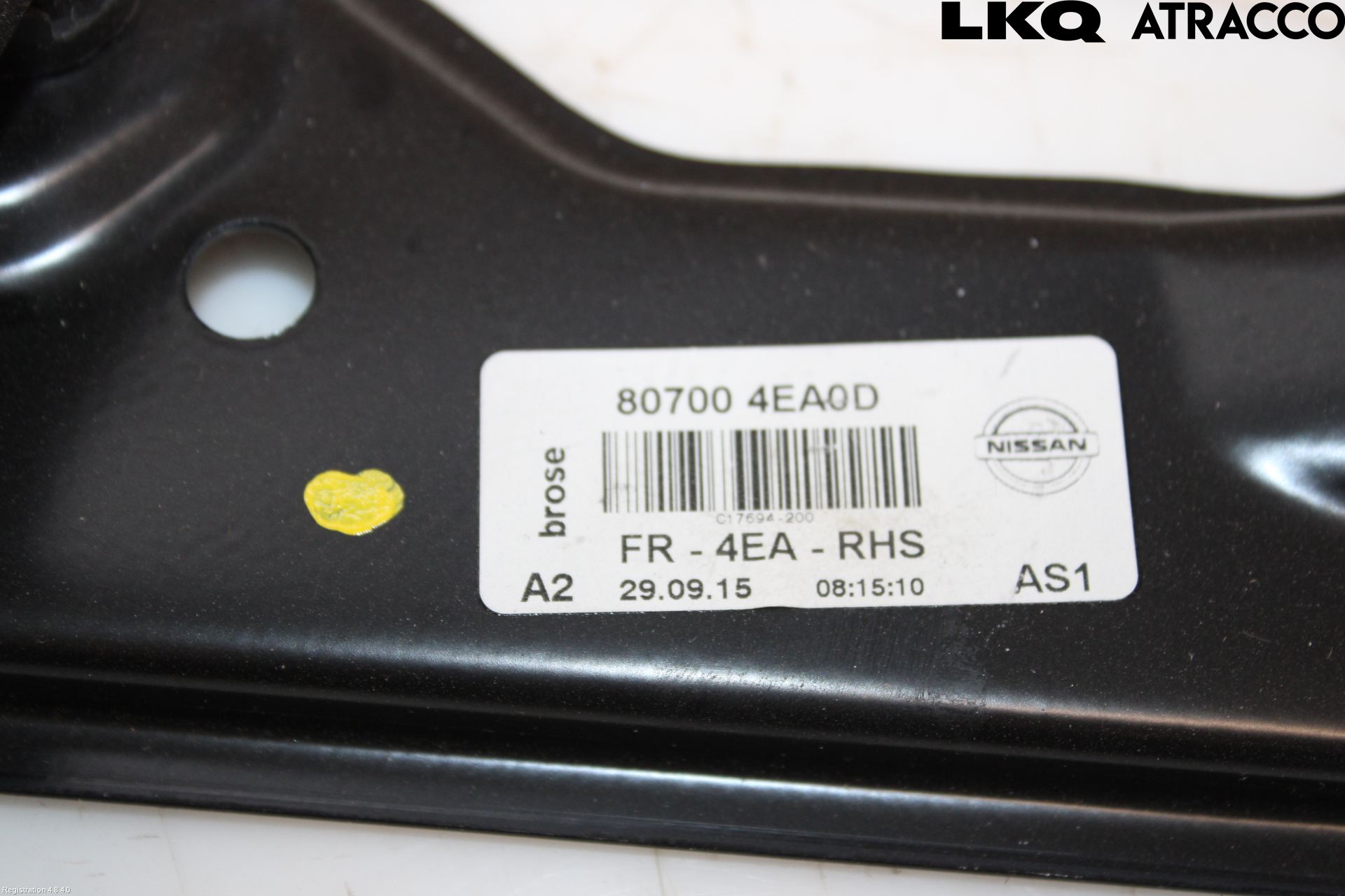 Nissan QASHQAI 14-17 Fönsterhiss El Kompl
