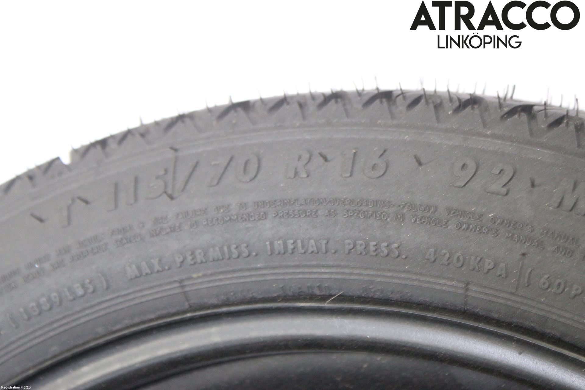 Saab 9-5     06-10 Hjul Reservhjul Minityp