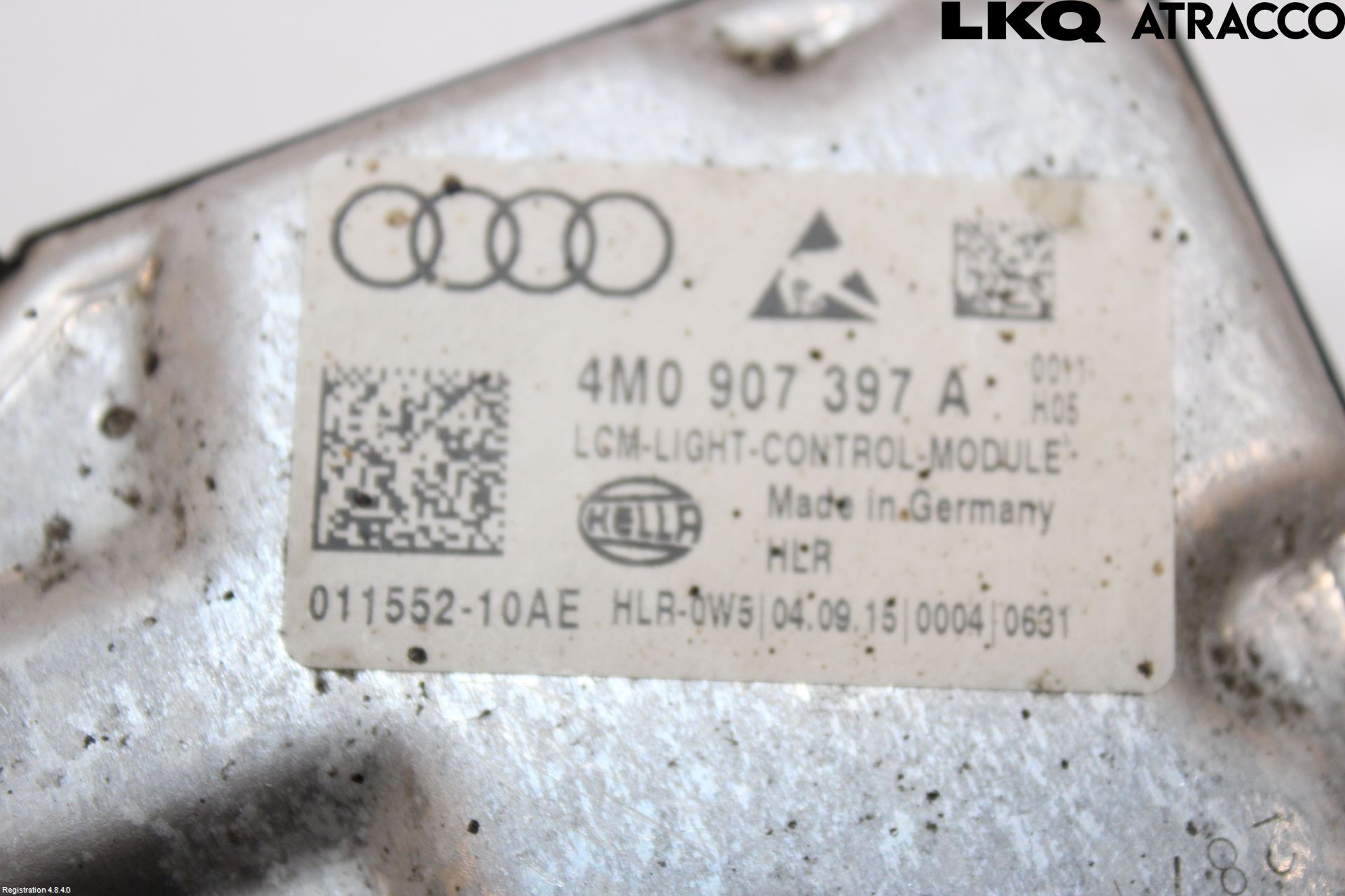 Audi Q7/SQ7 Styrenhet Strålkastare