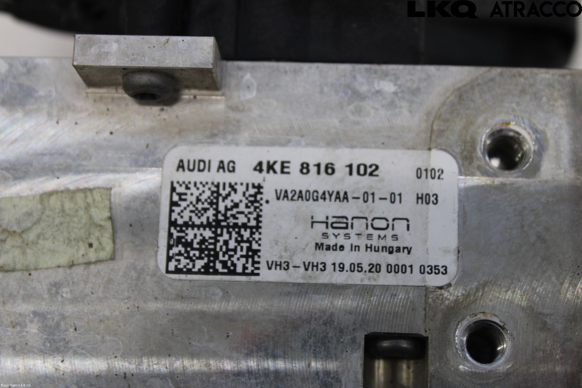 Audi E-TRON, S GE 19- Ac Expansionsventil