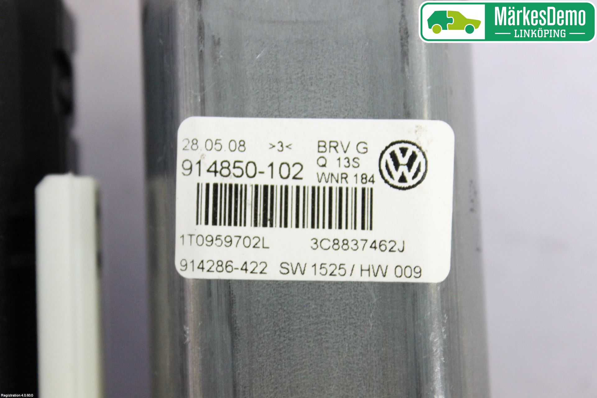 Volkswagen VW PASSAT CC 08-16 Fönsterhissmotor