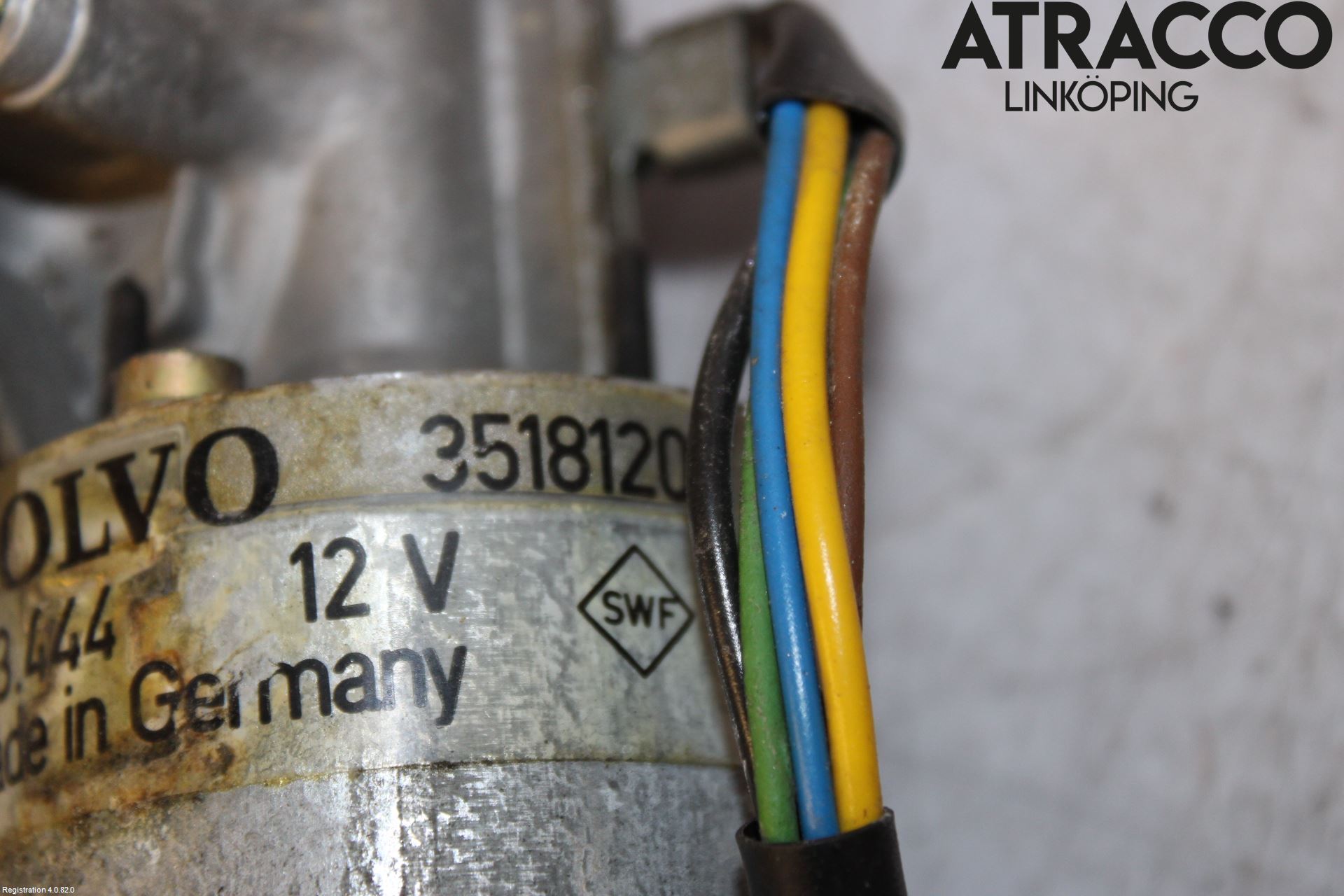 Volvo 940 91-98 Torkarmotor Vindruta