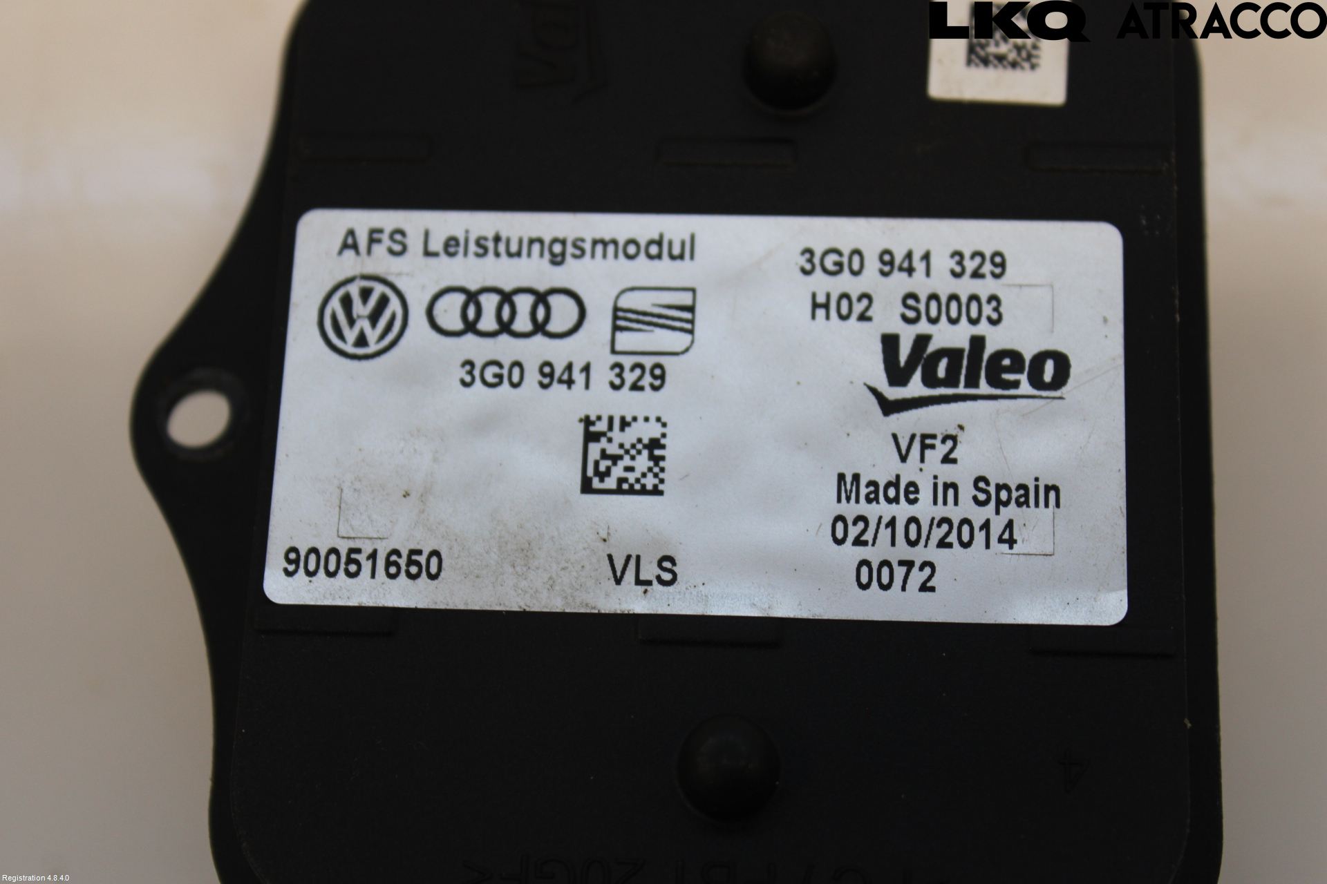 Volkswagen VW PASSAT 15-19 Styrenhet Strålkastare