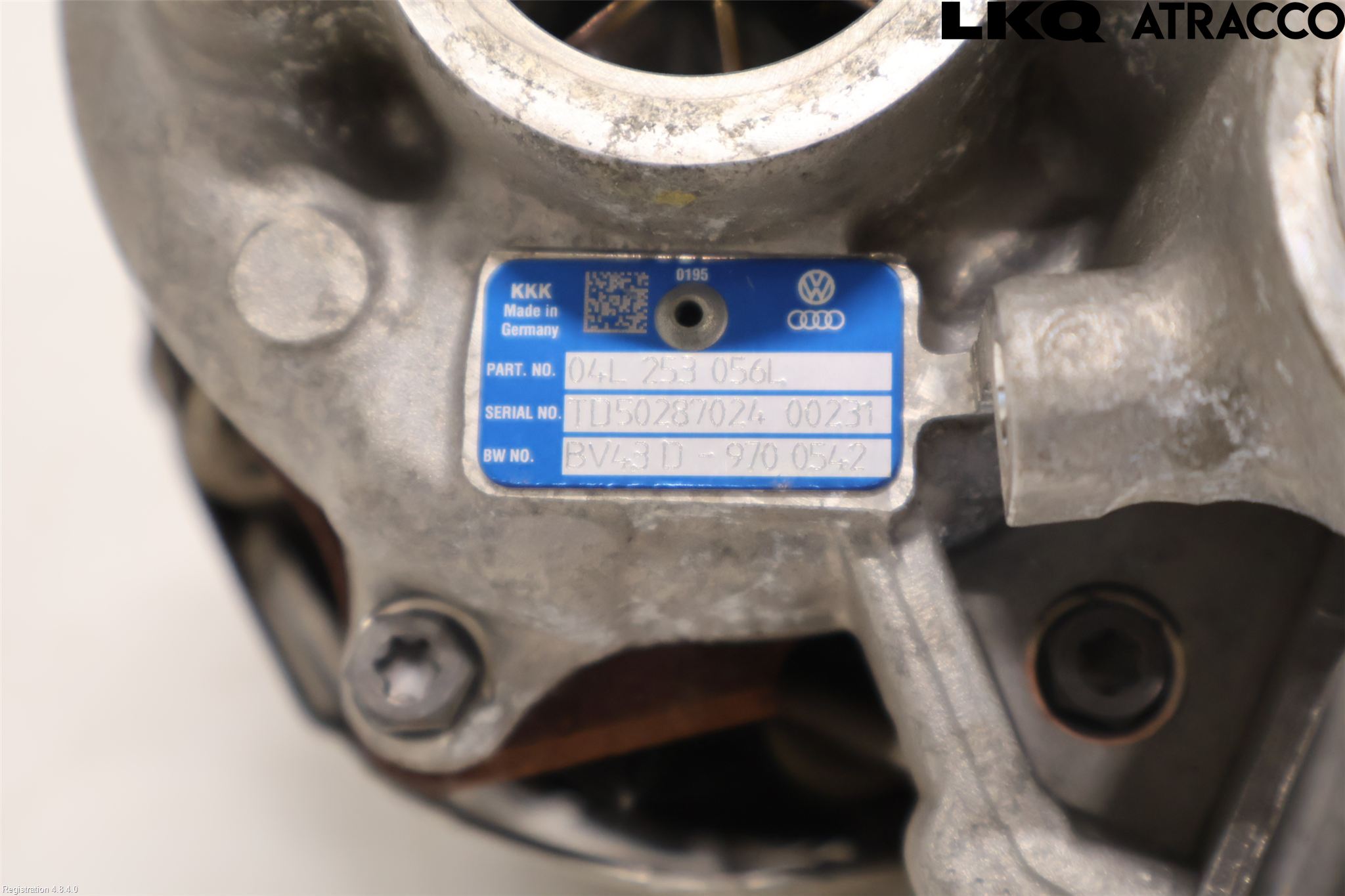 Audi A4/S4 B9 16-19 Turboaggregat