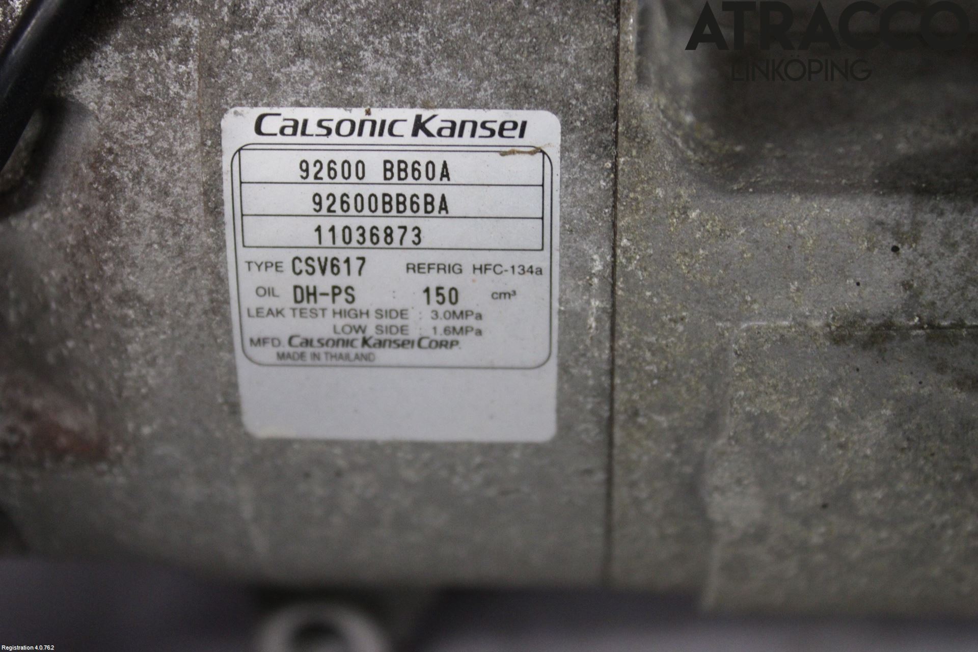 Nissan QASHQAI 10-14 Ac Kompressor