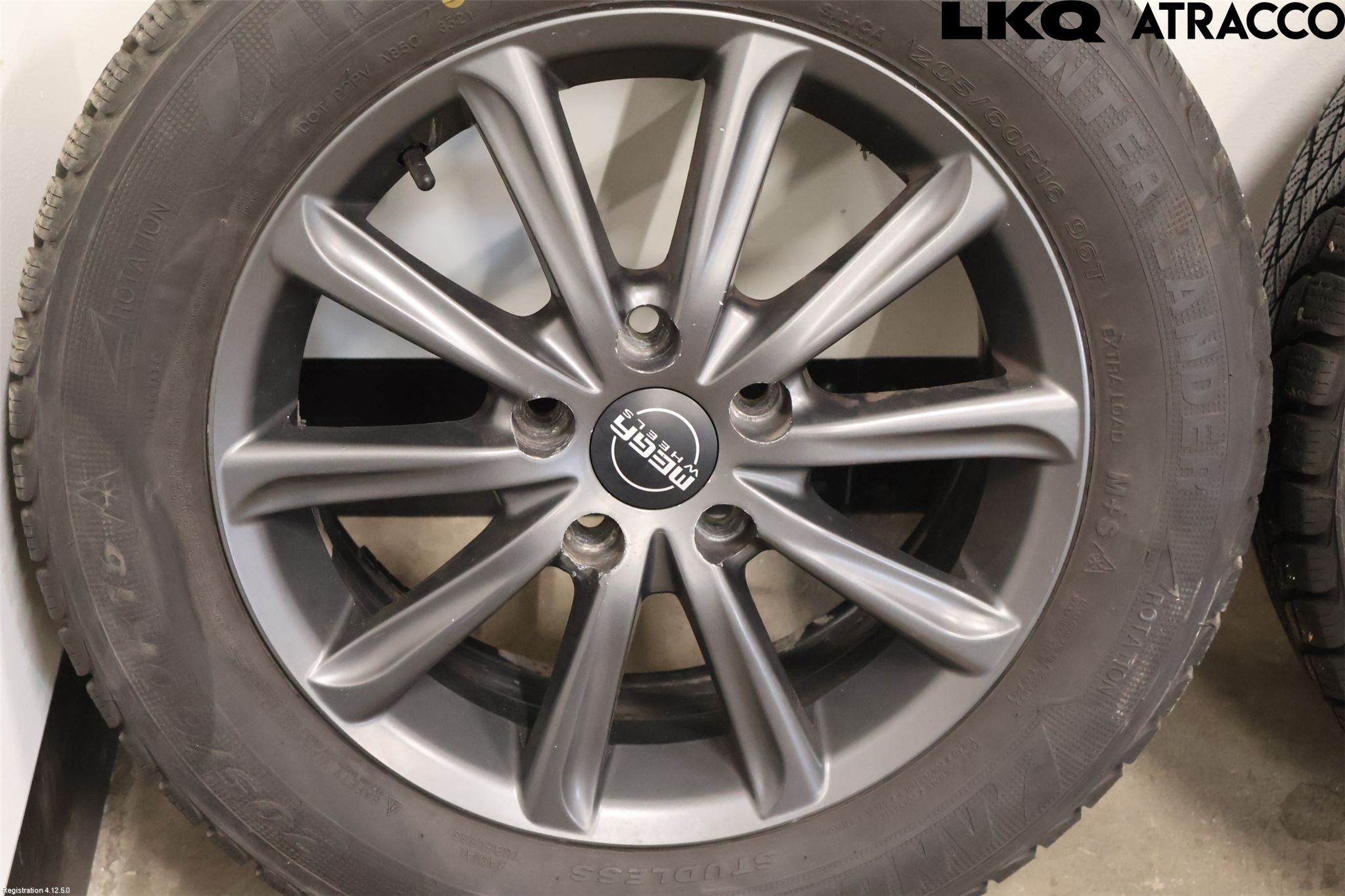 Mitsubishi LANCER 07-14 Vinterdäck Alumfälg 4St