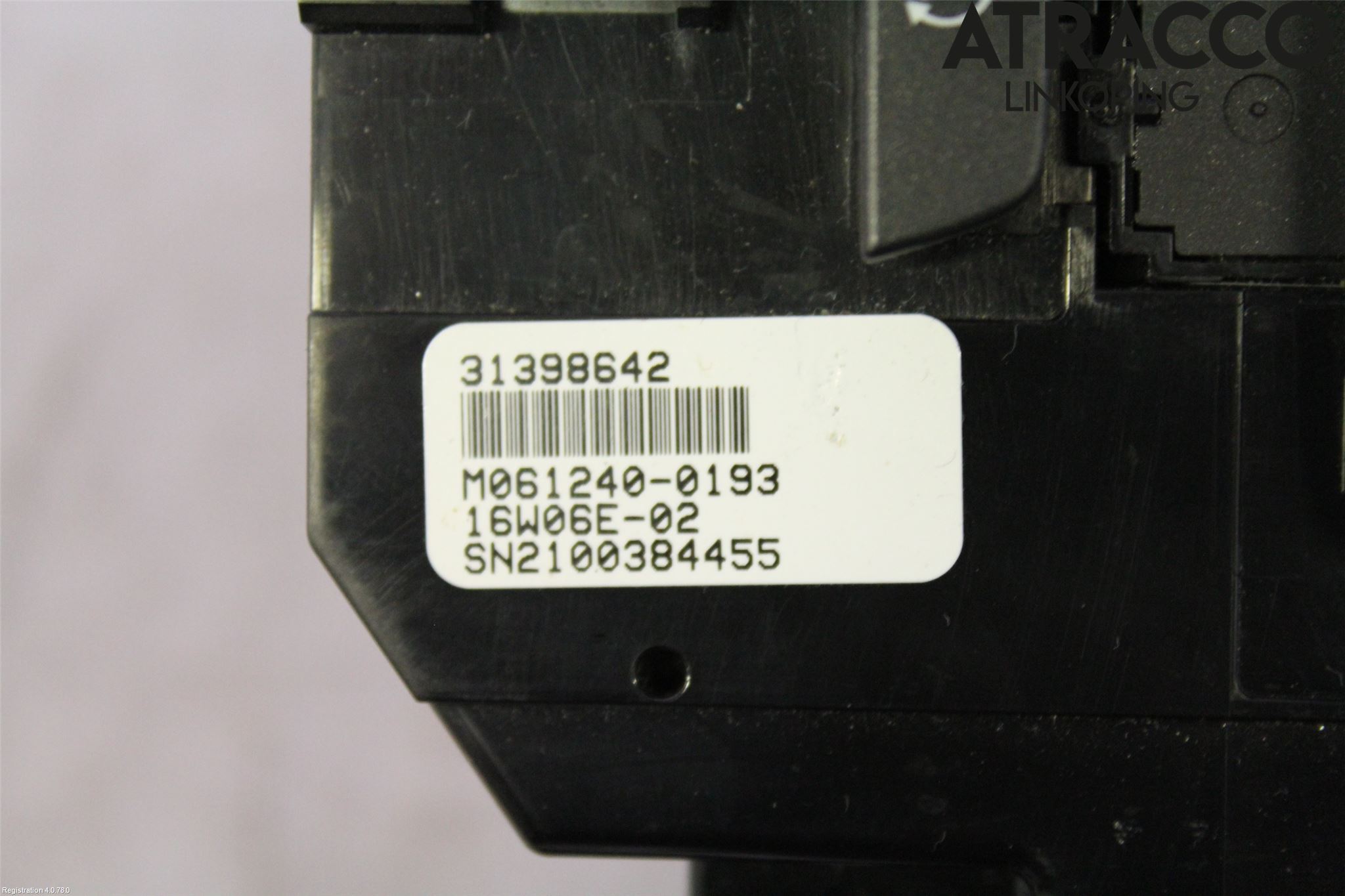 Volvo V40 12-19 Ac Styrenhet Ac Manöveren