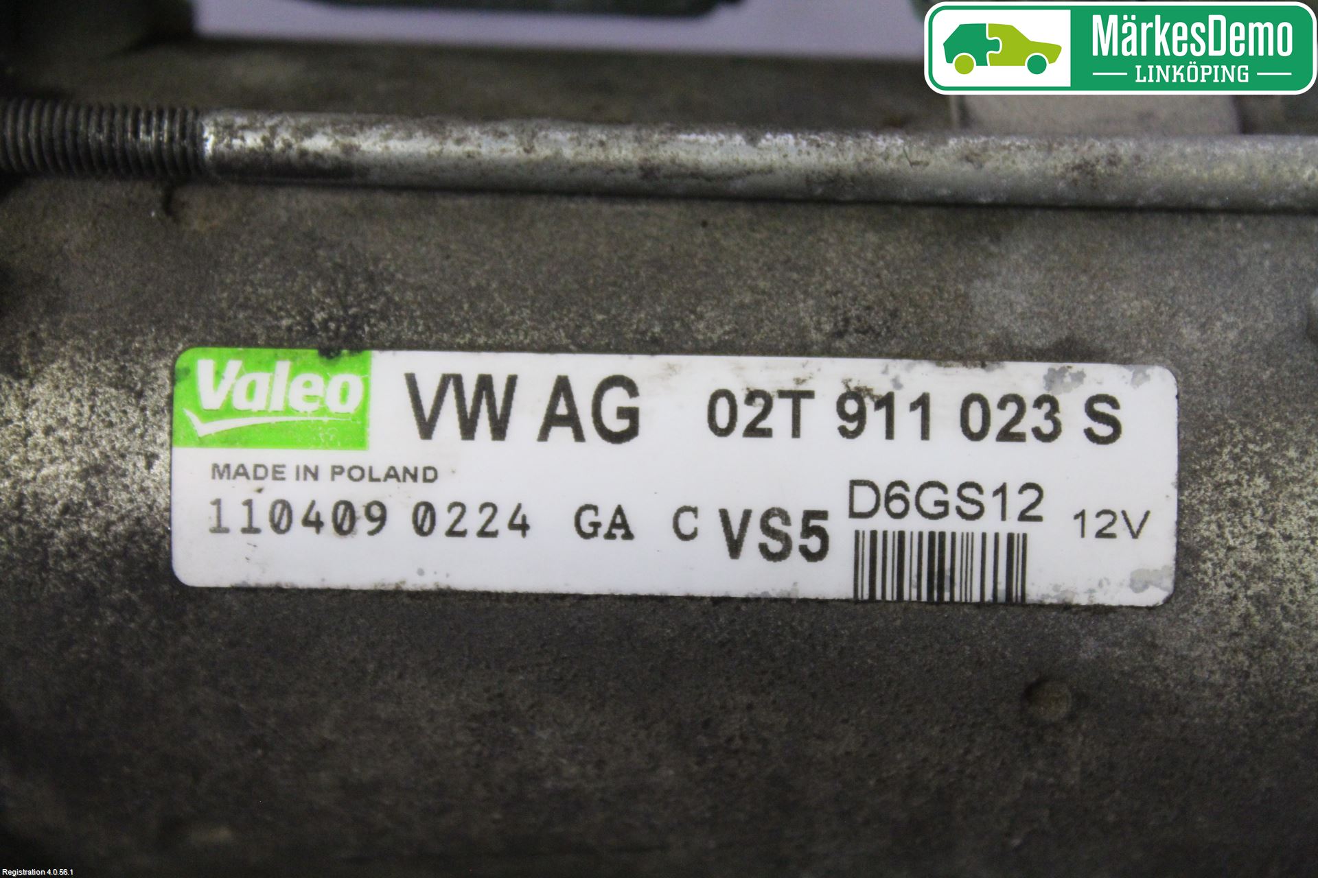 Skoda FABIA 07-14 Startmotor