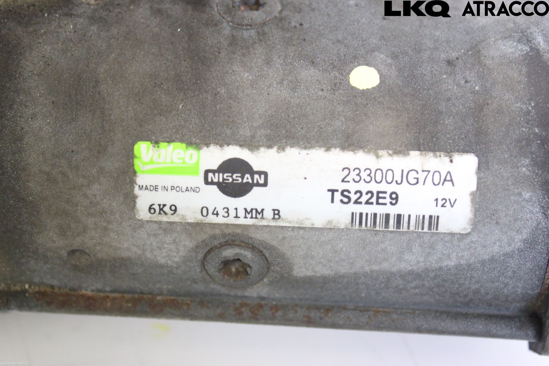Nissan QASHQAI+2  08-10 Startmotor Diesel