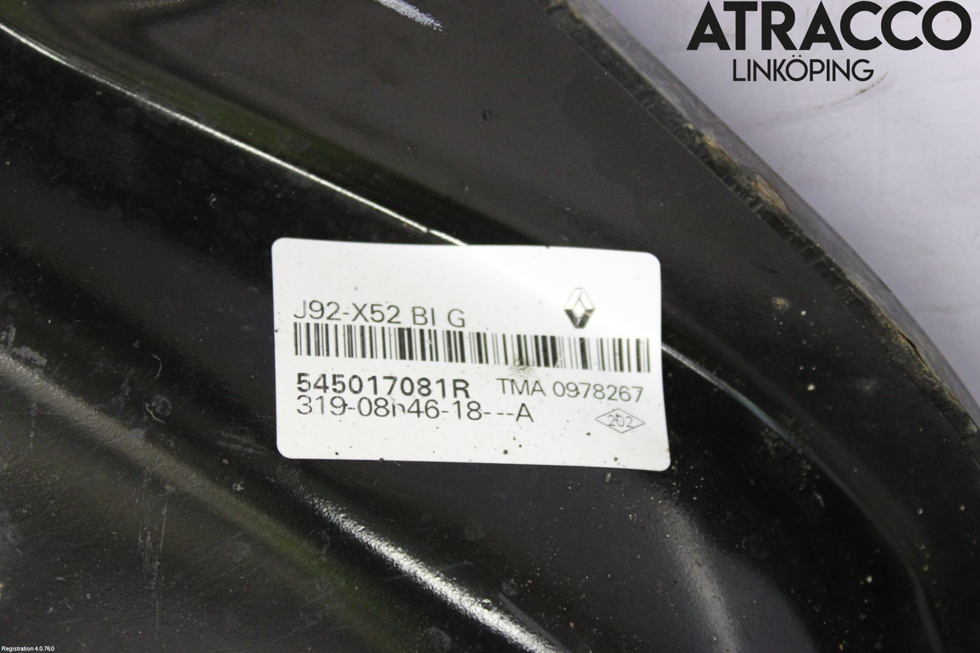 Dacia DOKKER 13- Bärarm Fram Undre Vä