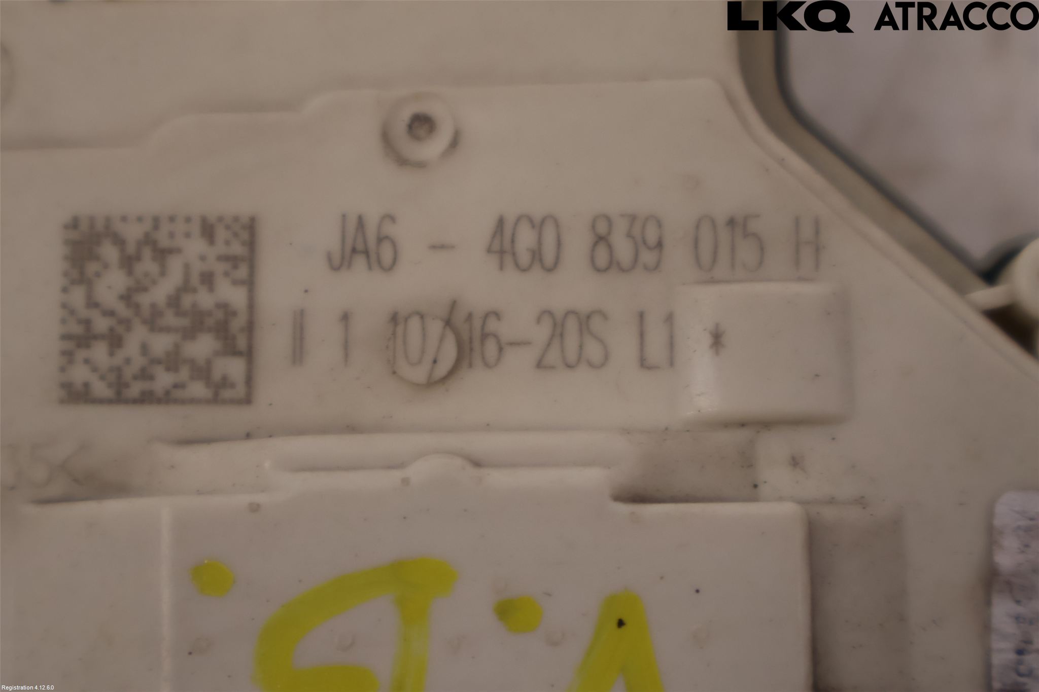 Audi A4/S4 B9 16-19 Låskista-Dörrlås