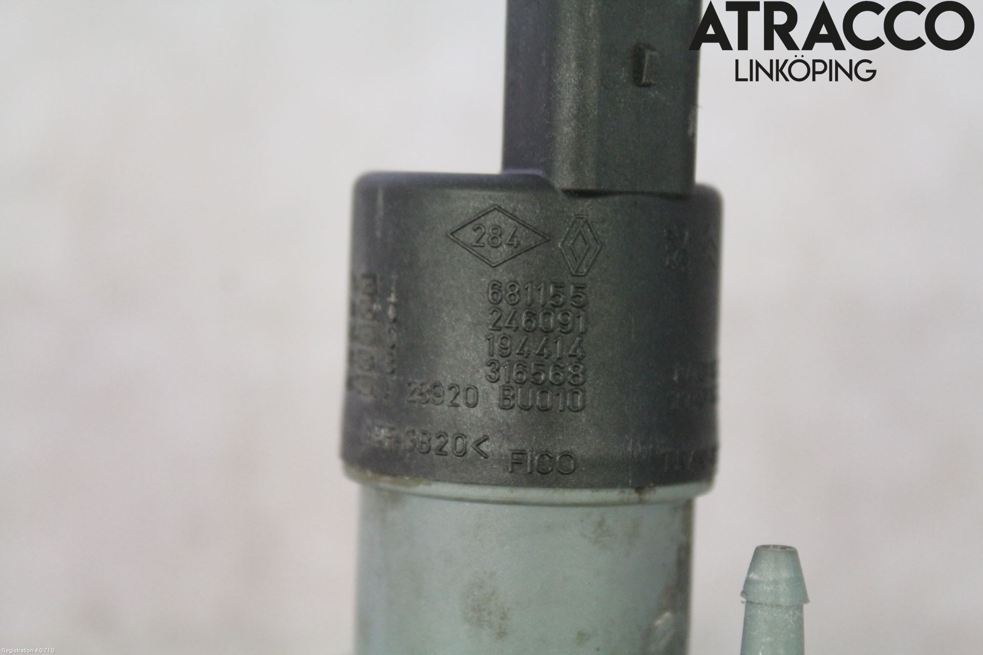 Dacia LOGAN PICK-UP Spolarpump Vindruta