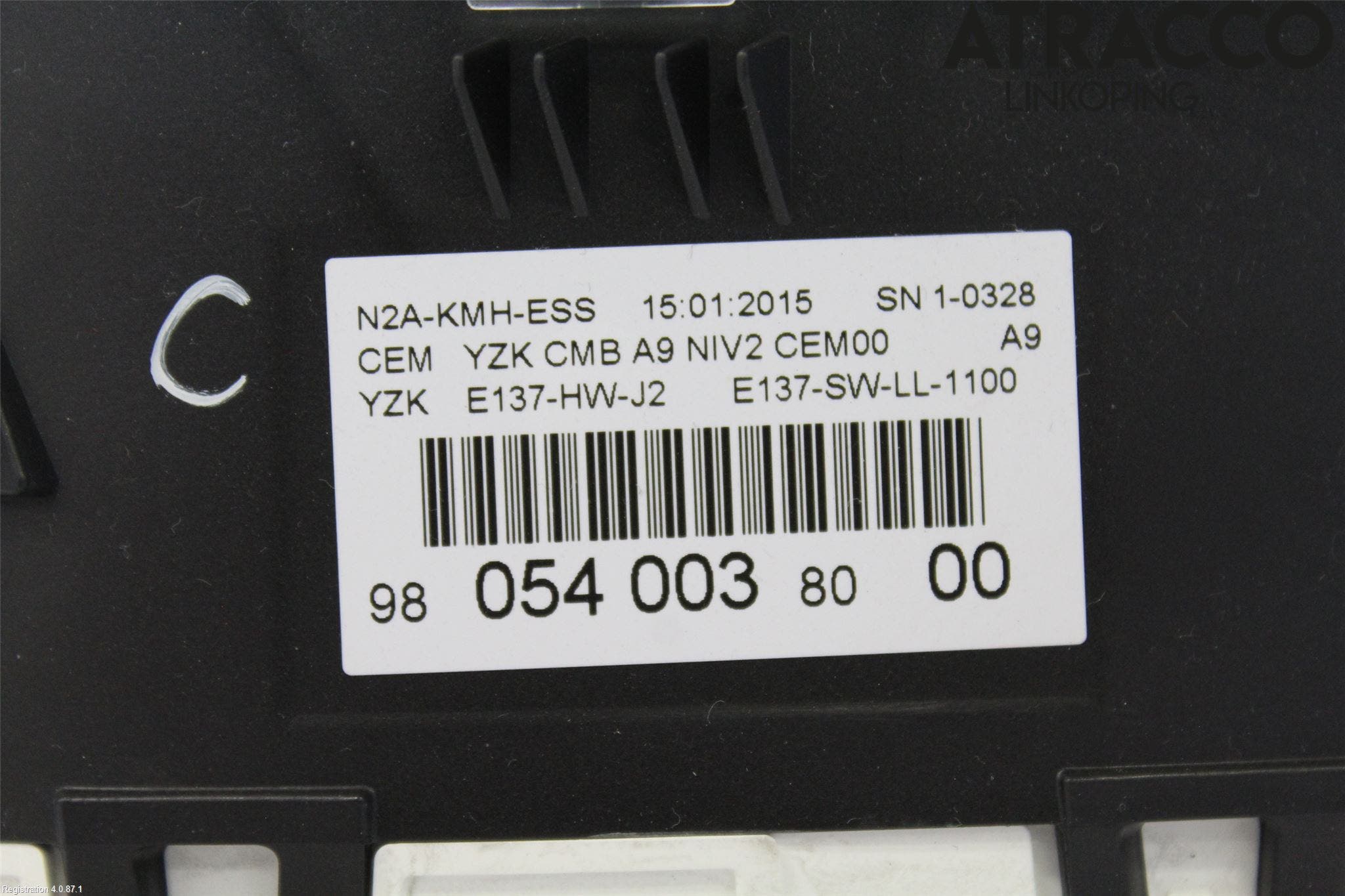 Peugeot 208 12-15 Instrument Komb