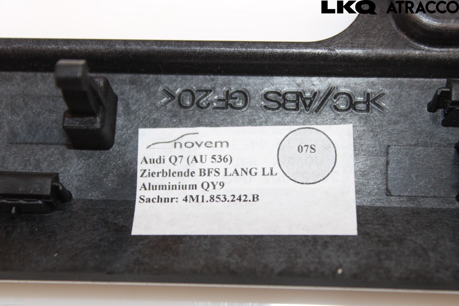 Audi Q7/SQ7 Instrumentbräda Inlägg-Dekorlist