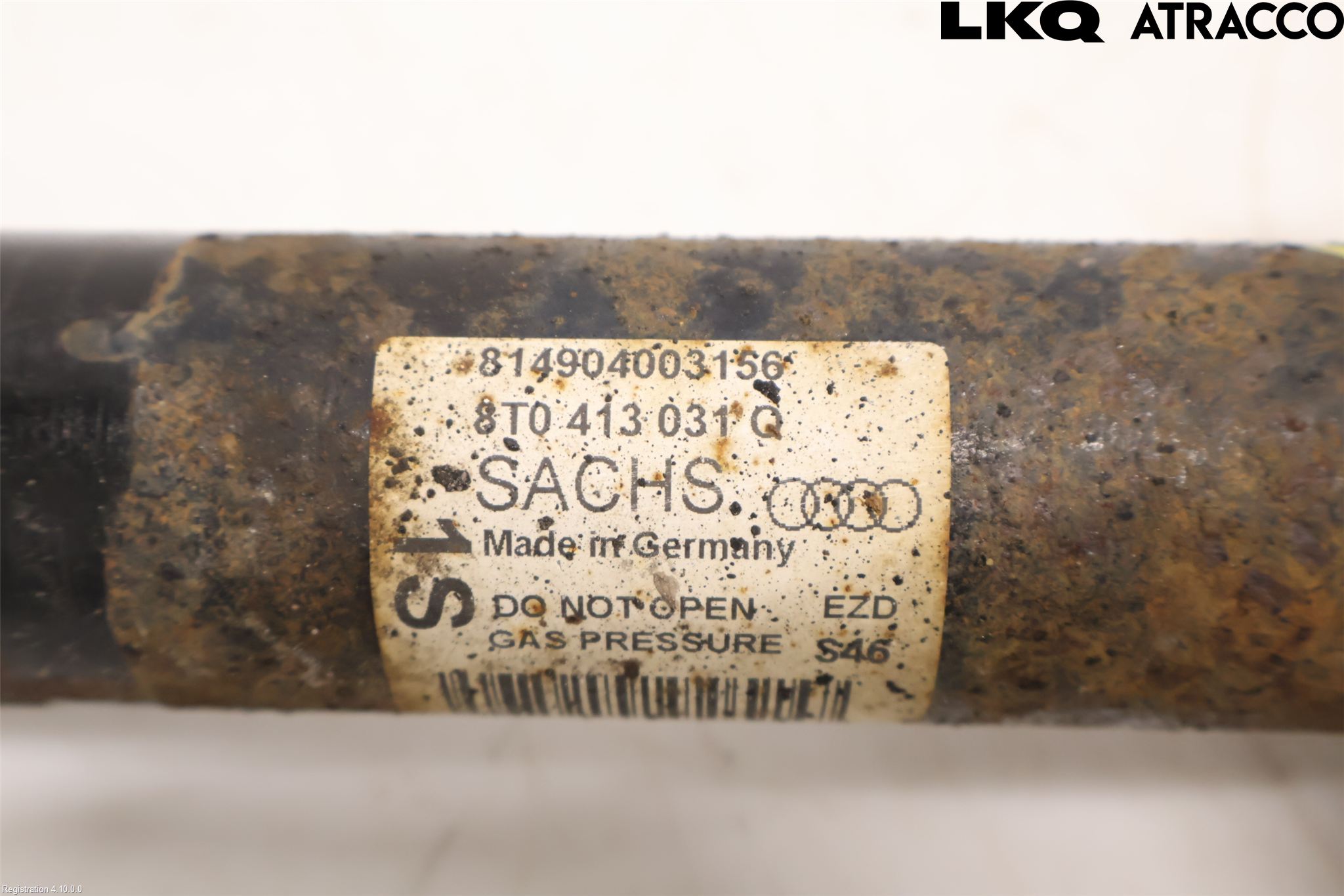 Audi A5 07-16 Fjäderben Fram Vänster