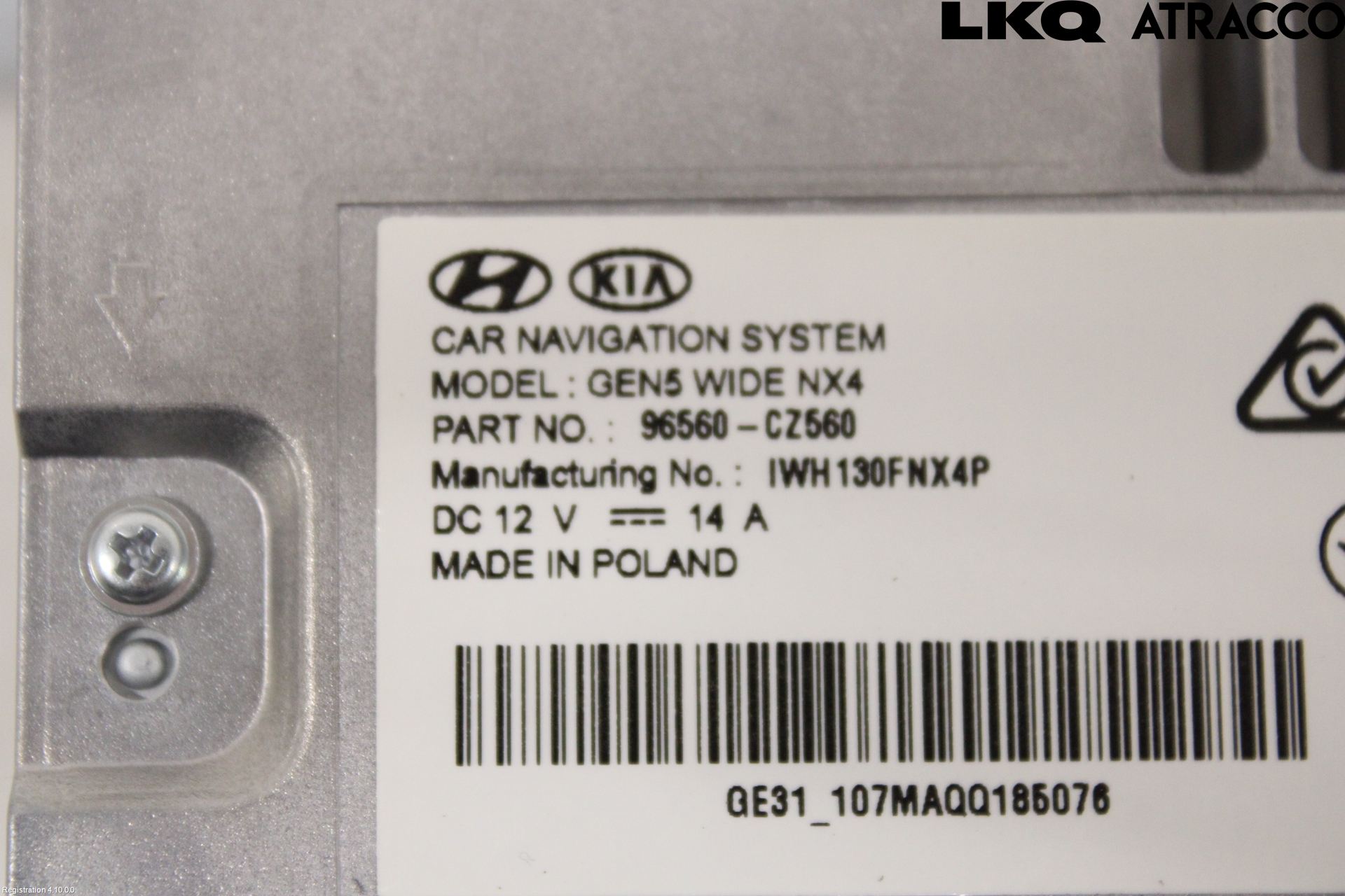 Hyundai TUCSON 05- Cd Radio - Multimediapanel